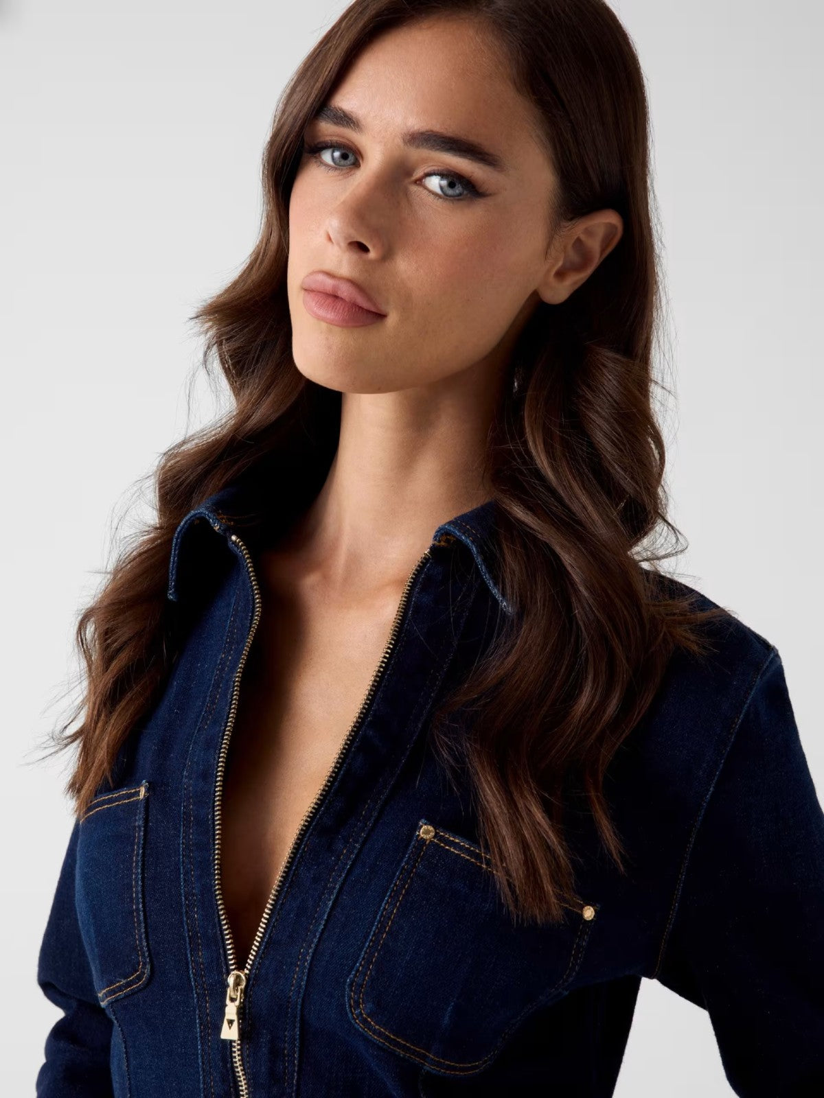 Cropped Denim Jacket