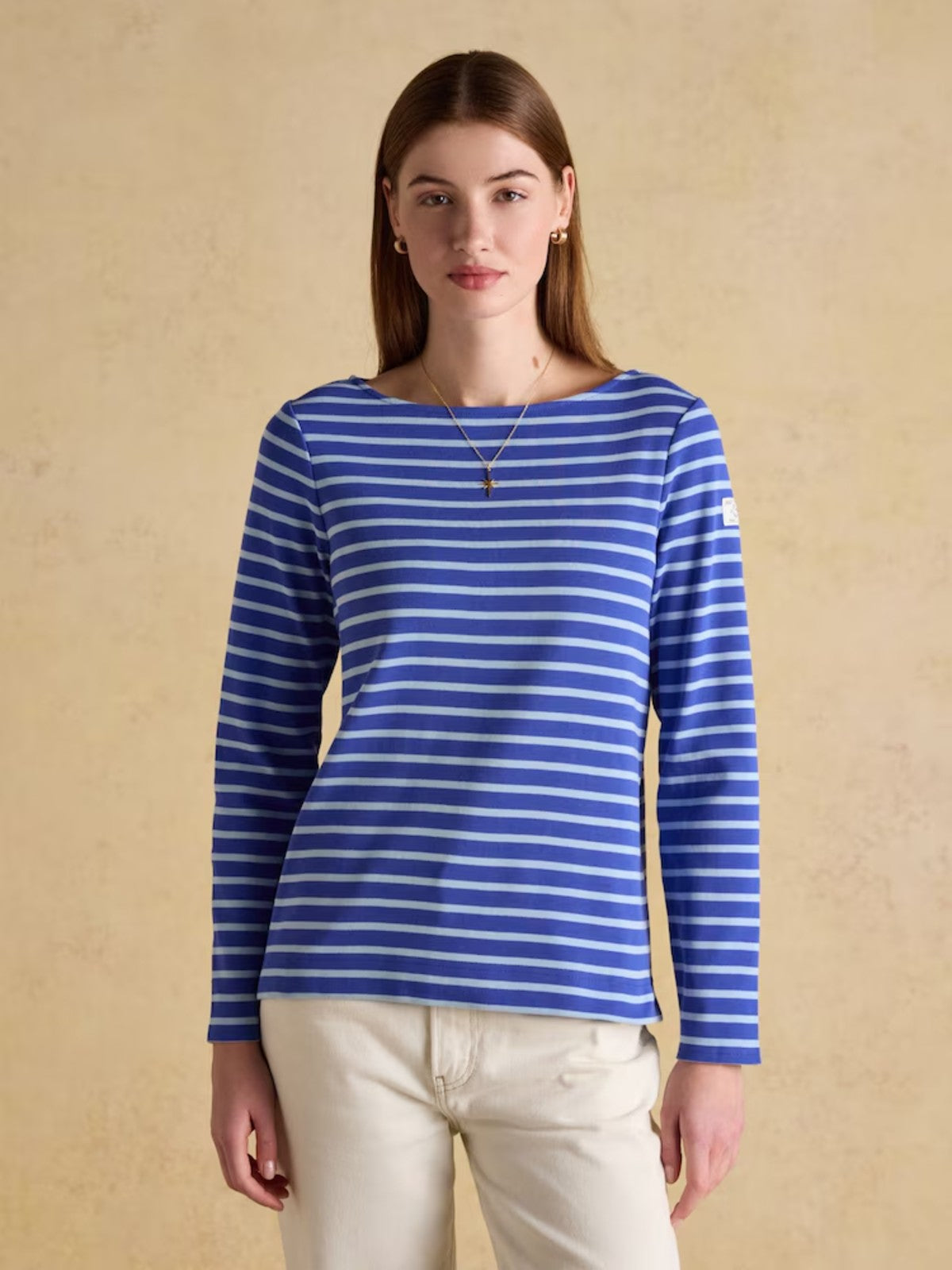 Harbour Blue Striped Top