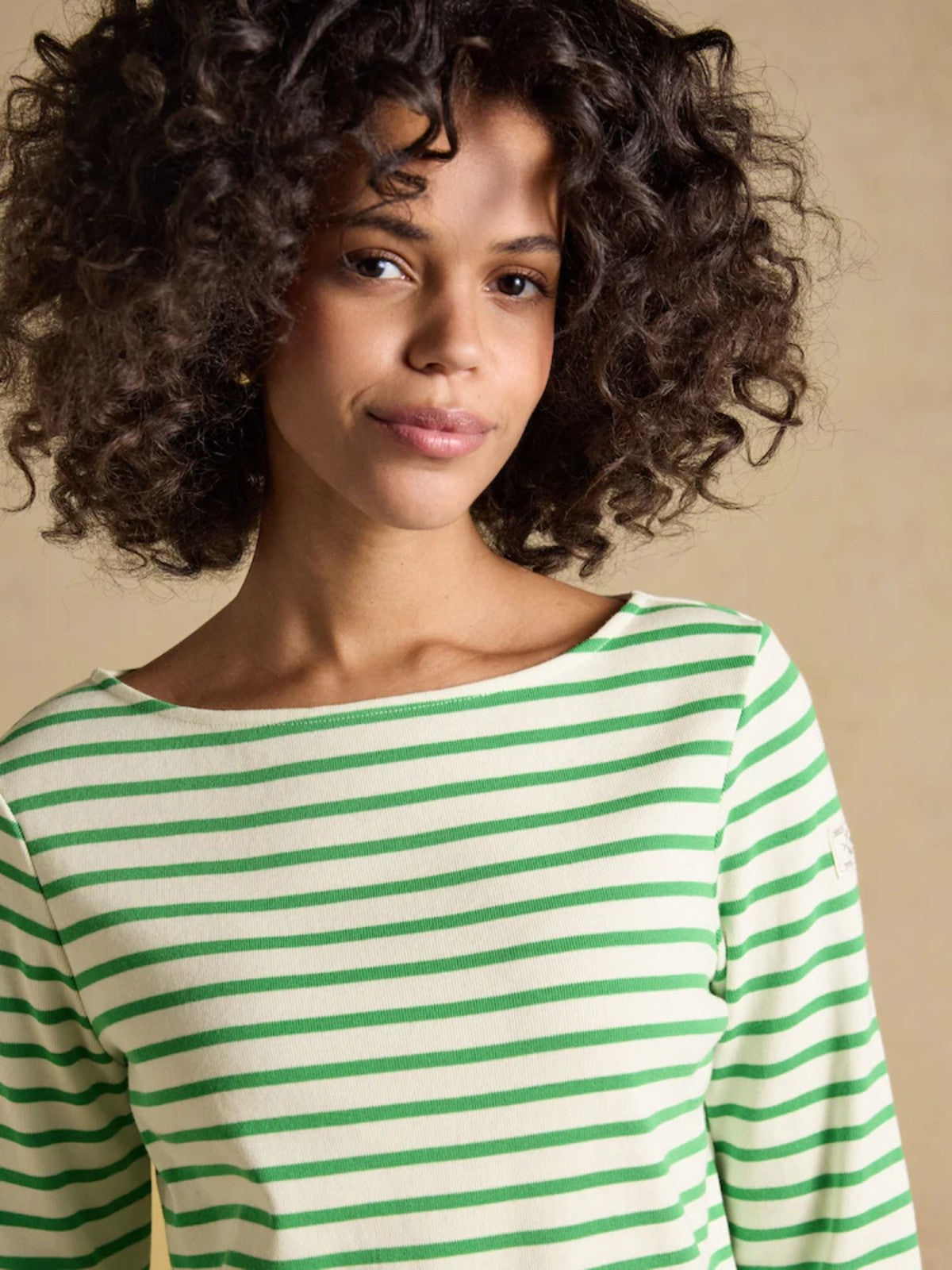 Harbour Green Striped Top