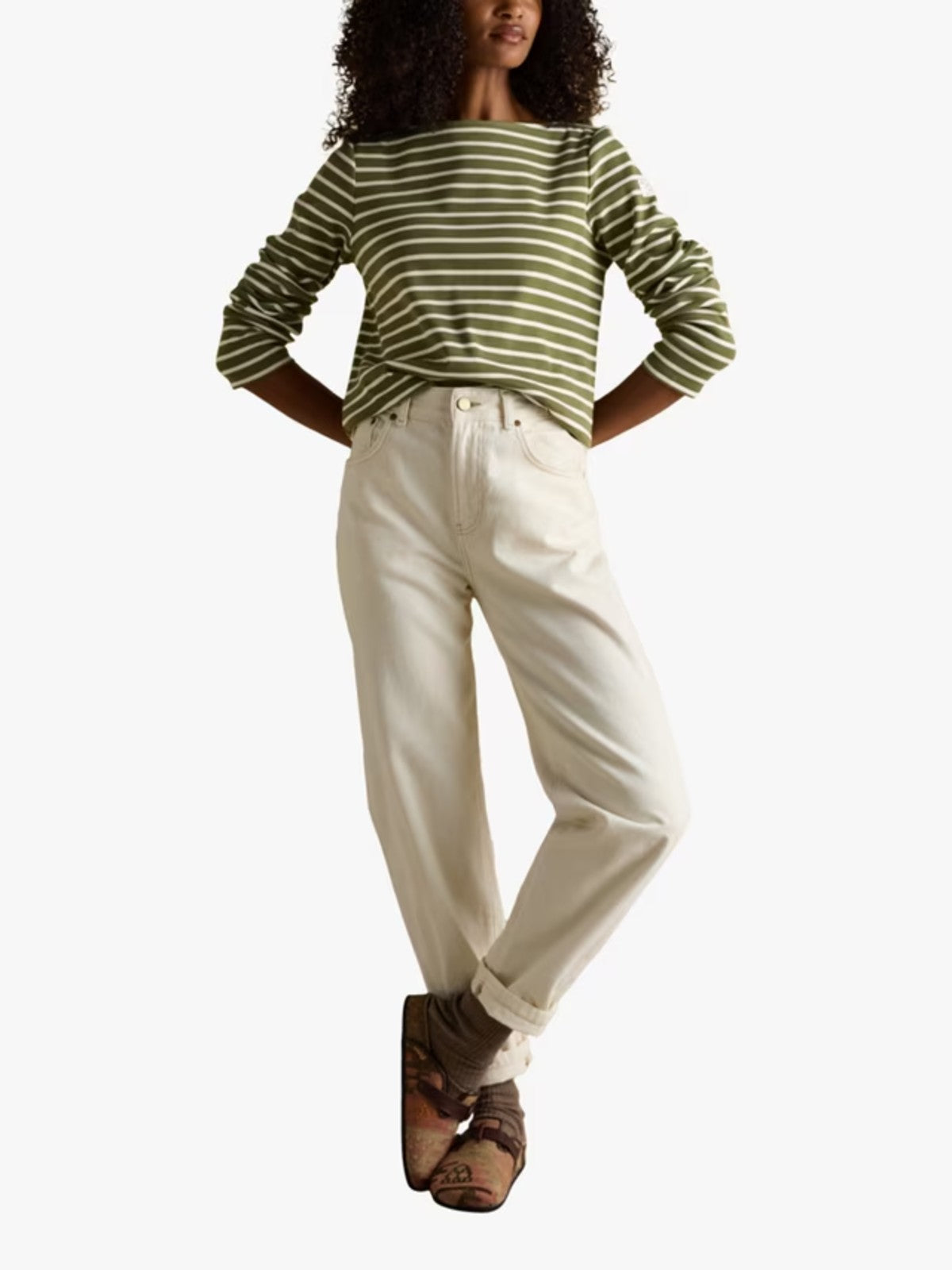 Harbour Khaki Top