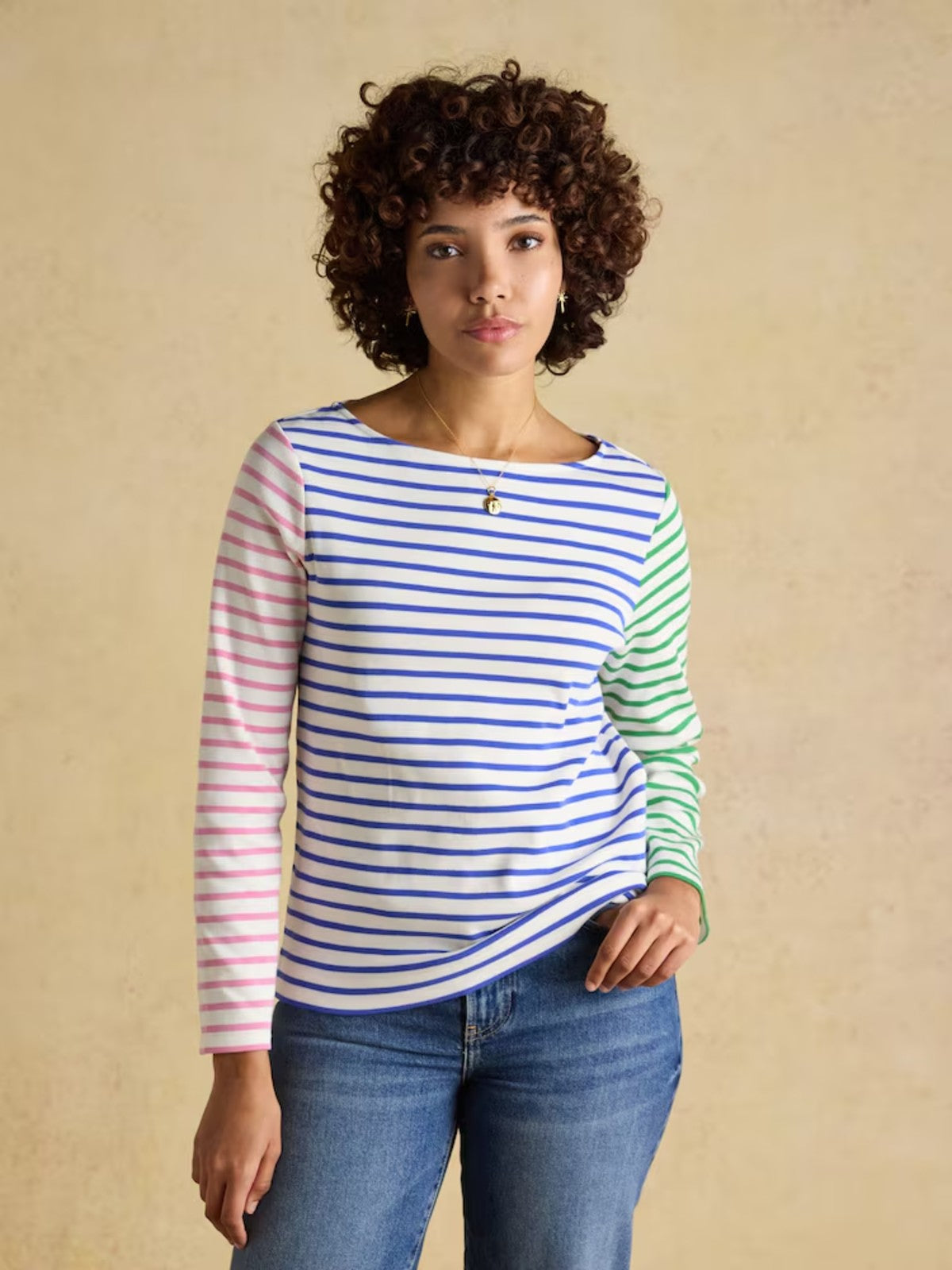 Harbour Multi Striped Top
