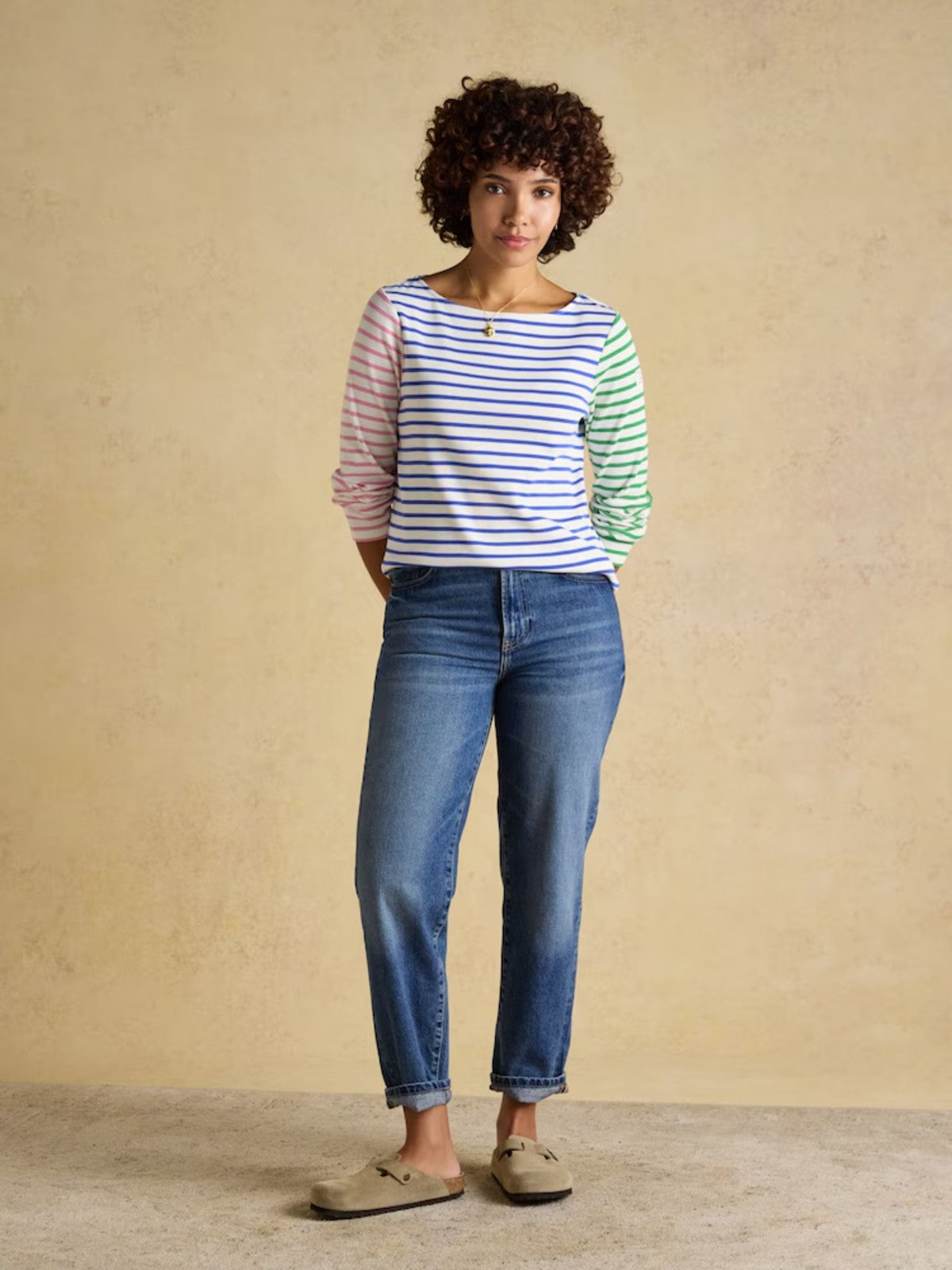 Harbour Multi Striped Top