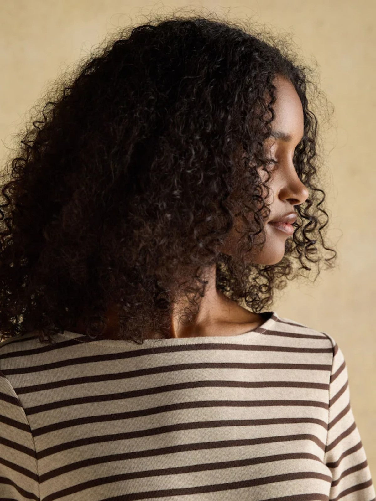 Harbour Chocolate Stripe Top