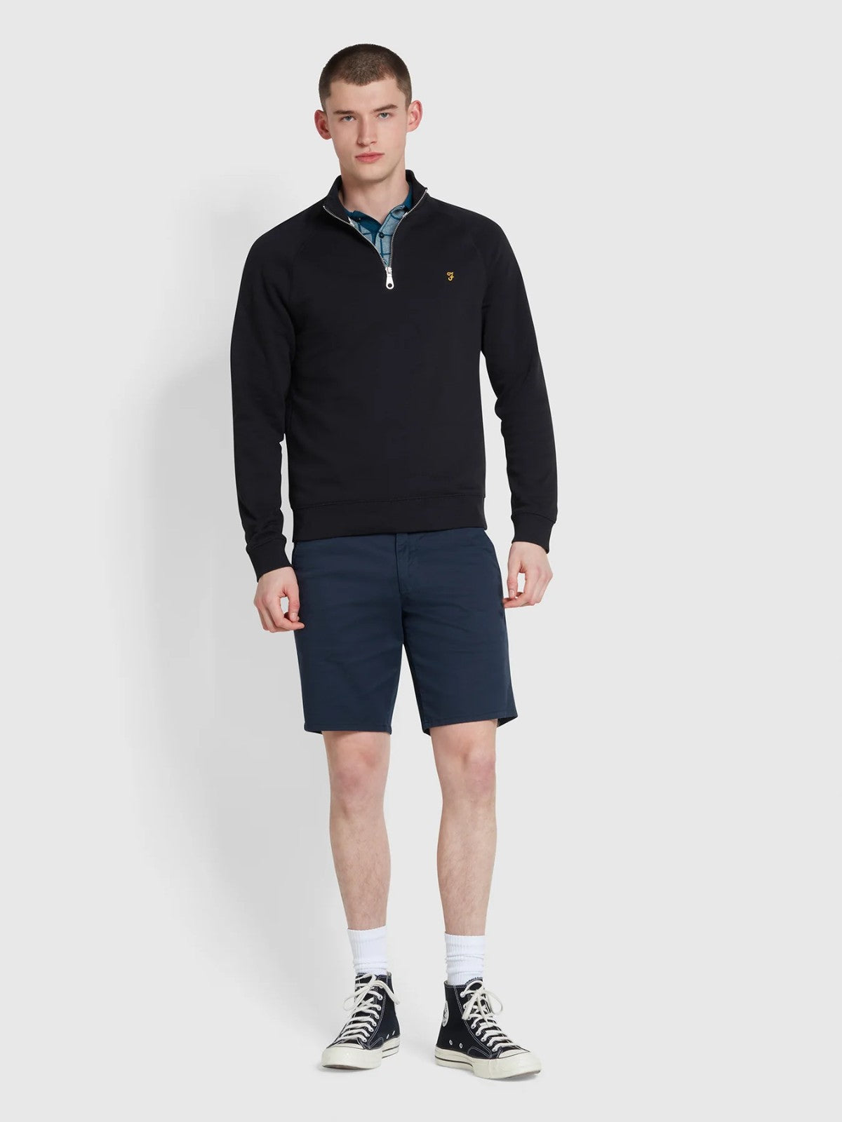 Hawk Navy Shorts