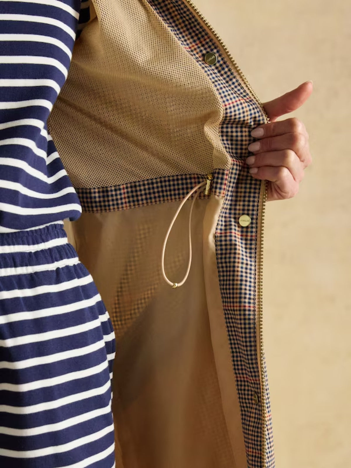 Holkham Check Coat