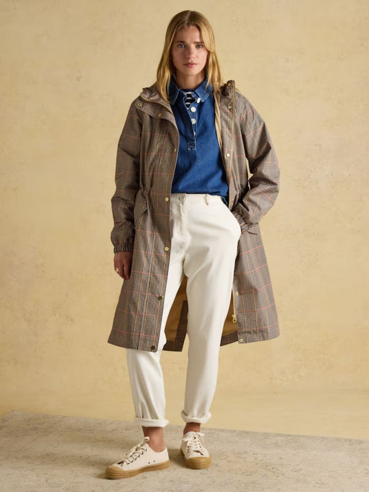 Holkham Check Coat