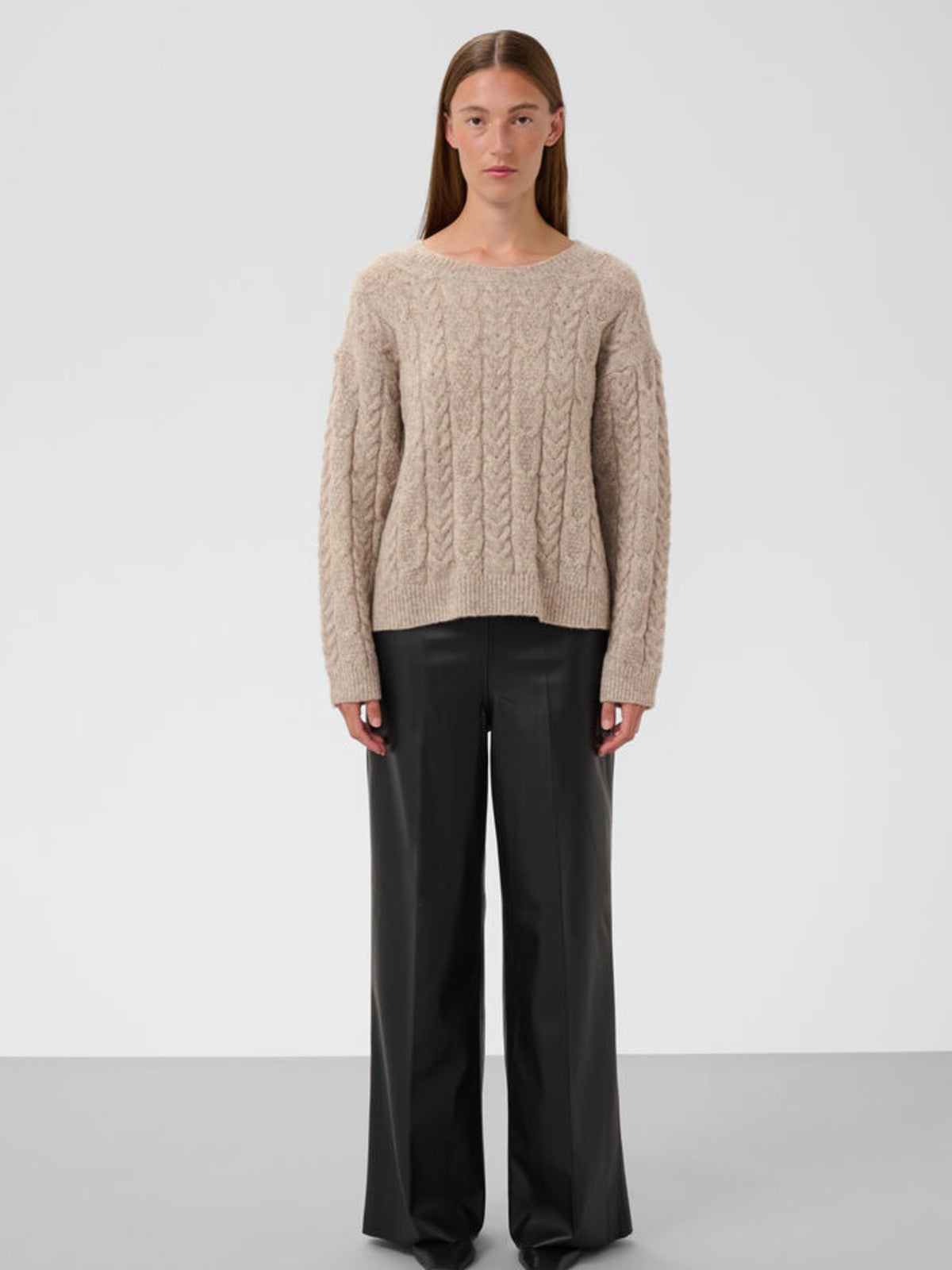 Idalia Melange Pullover
