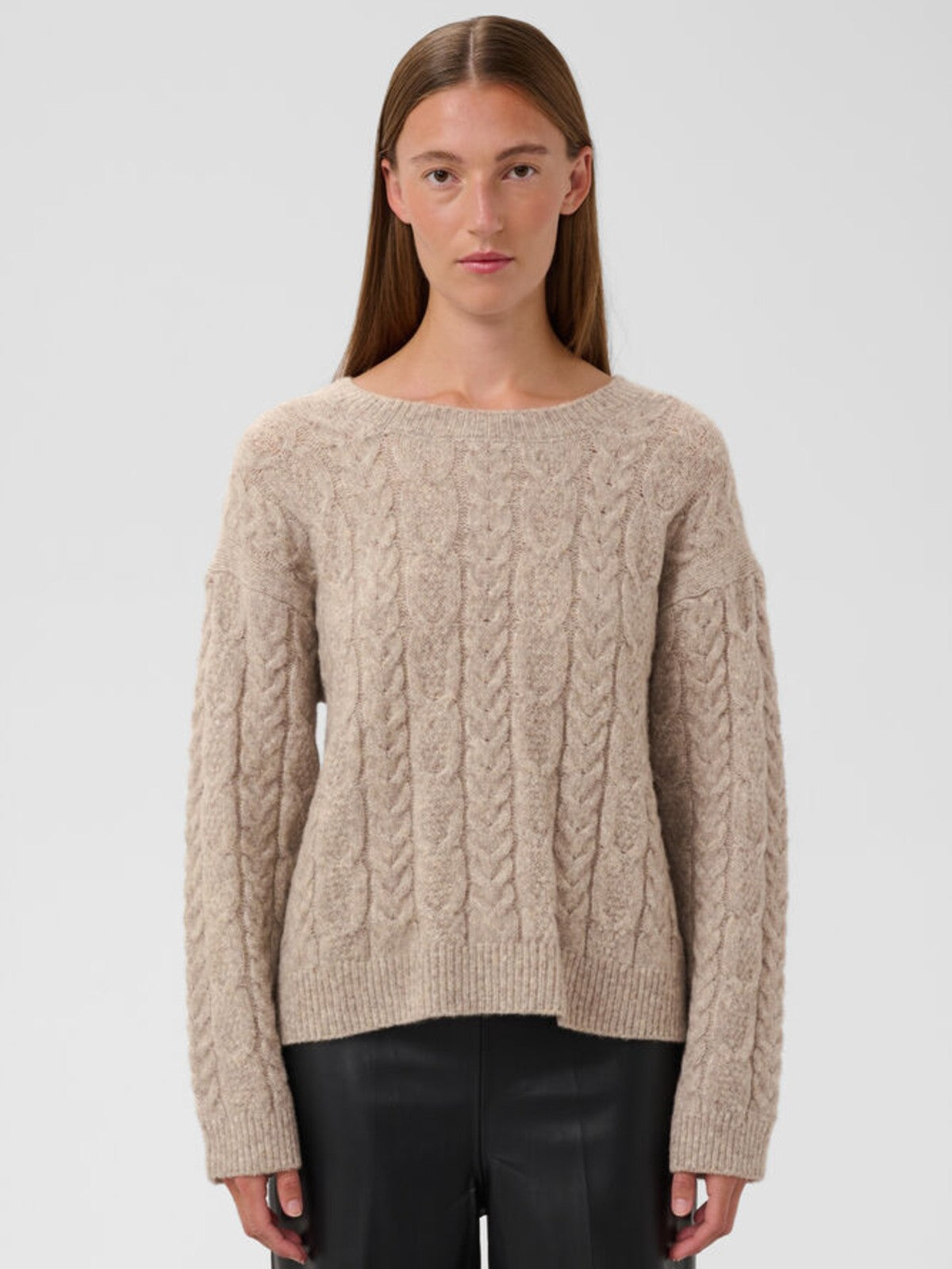 Idalia Melange Pullover