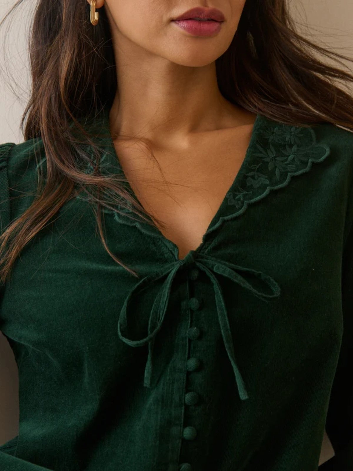 Isla Green Blouse
