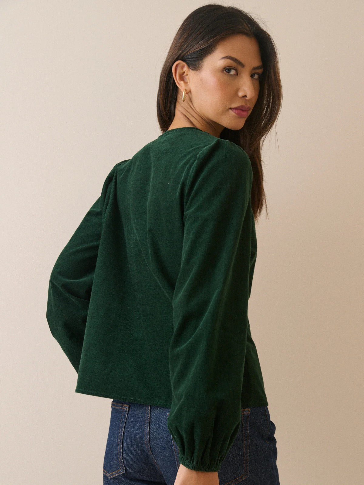 Isla Green Blouse