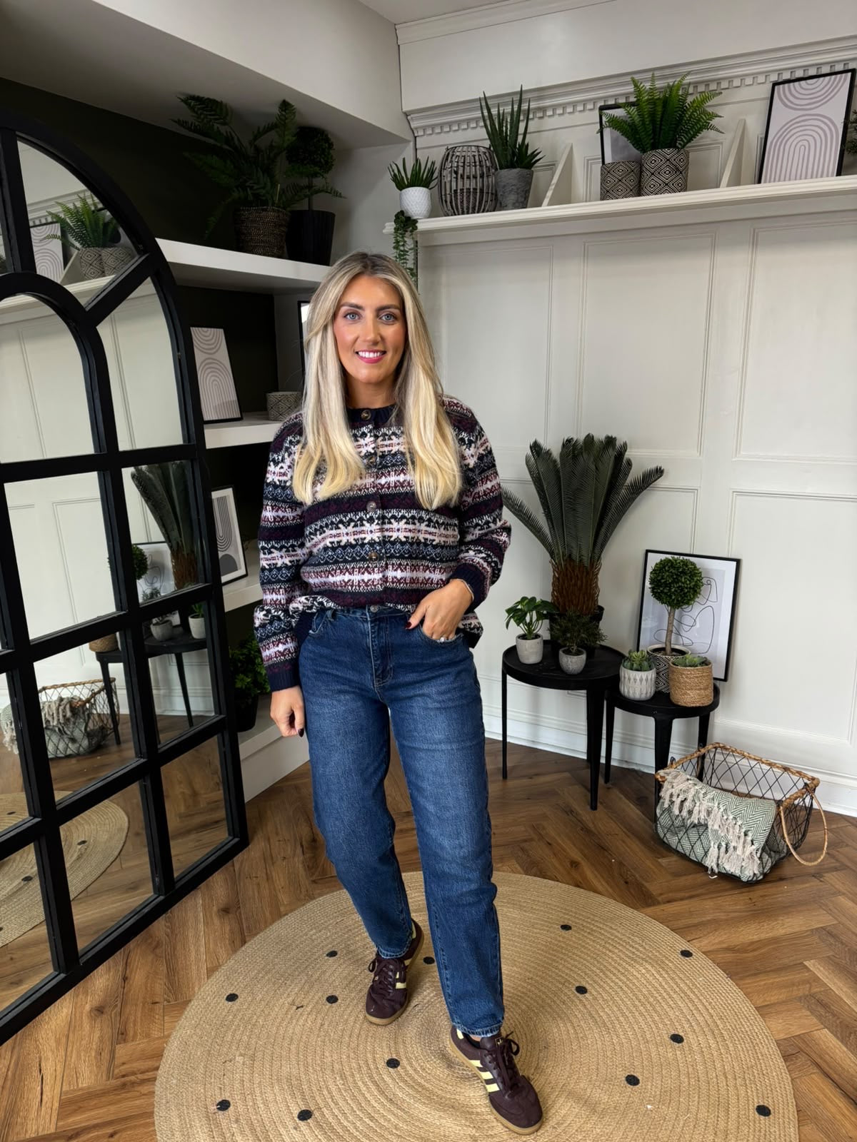 Isla Navy Cardigan