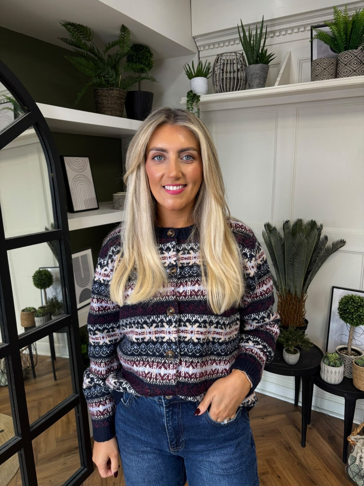 Isla Navy Cardigan