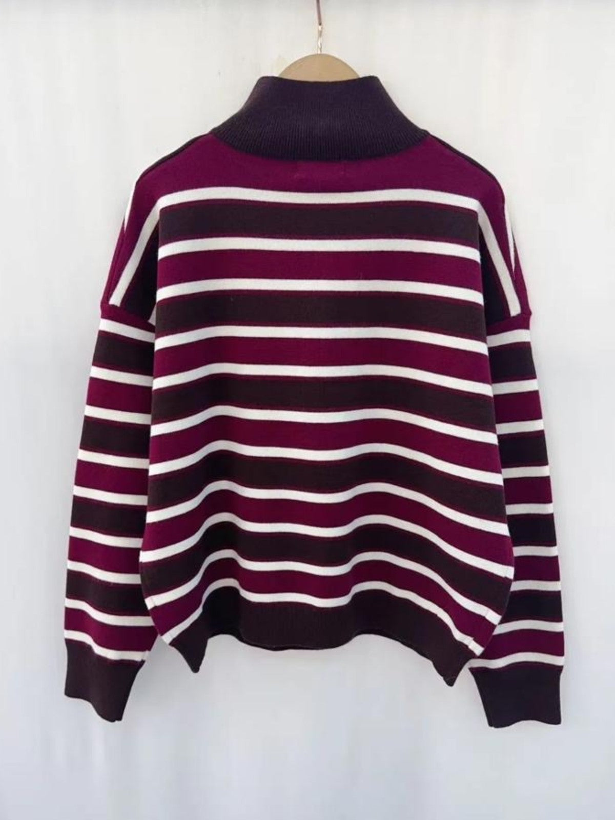 Jenni Burgundy 1/2 Zip