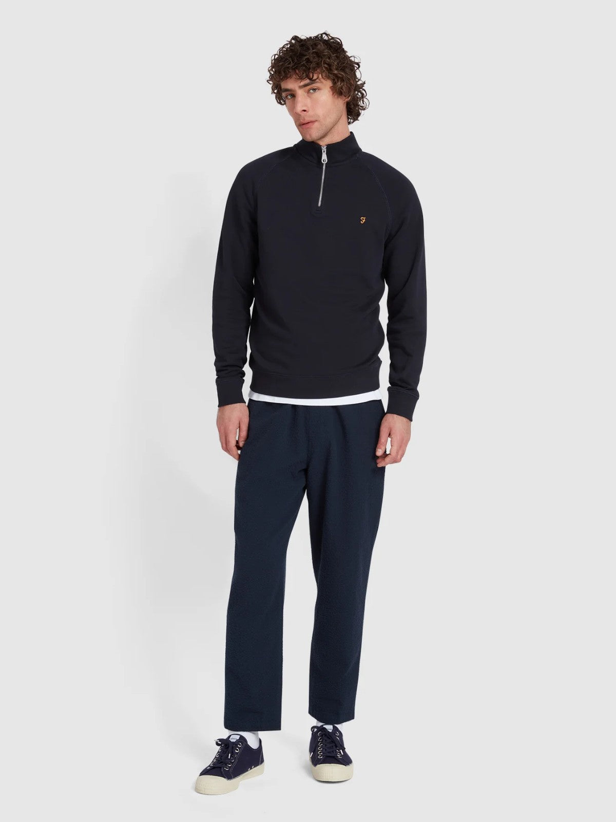 Jim Navy 1/4 Zip
