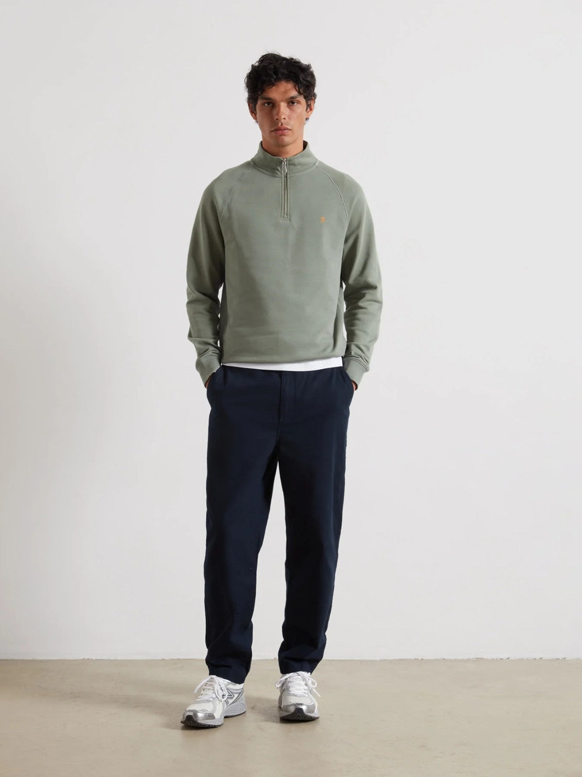 Jim Green 1/4 Zip Sweatshirt