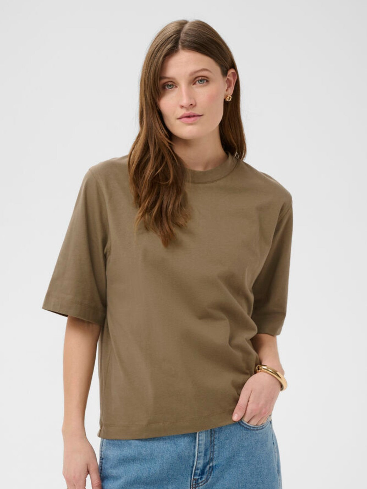 Jina Khaki Tee