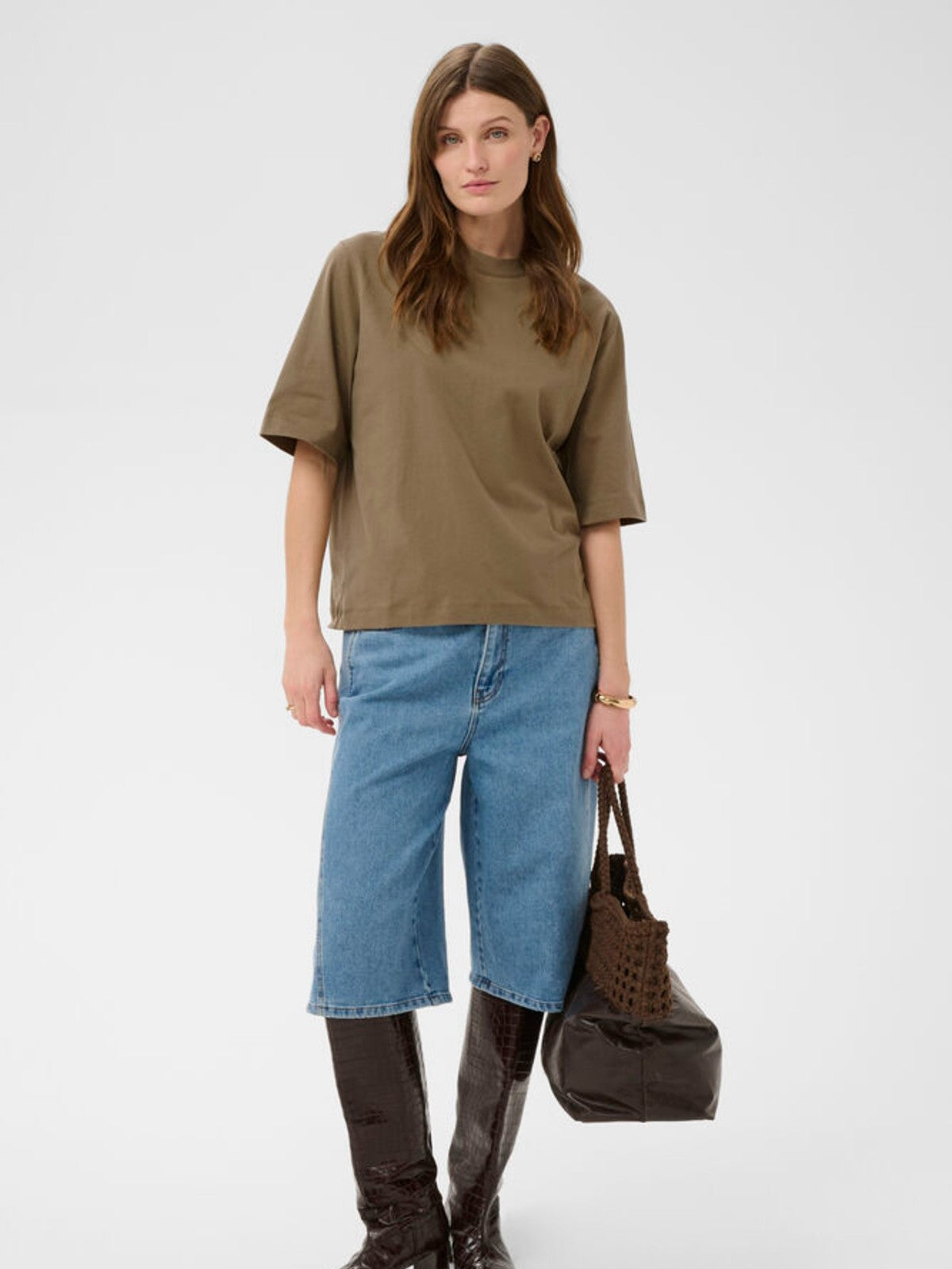 Jina Khaki Tee