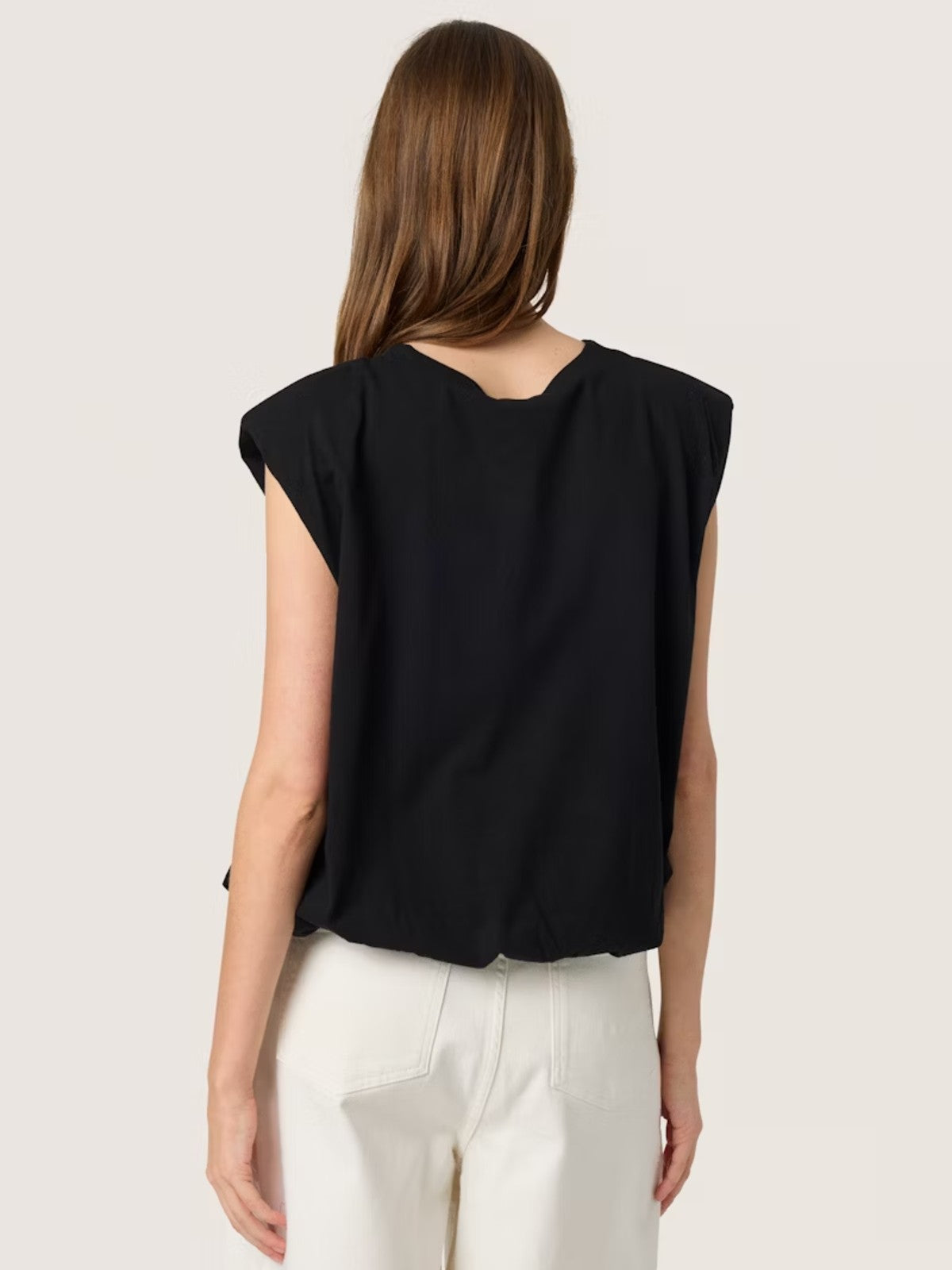 Jina Black Tank Top
