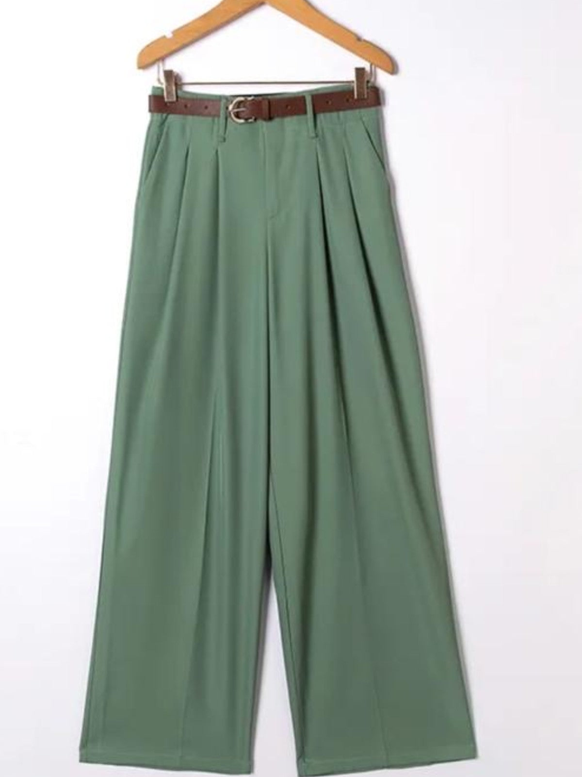 Marie Khaki Trousers