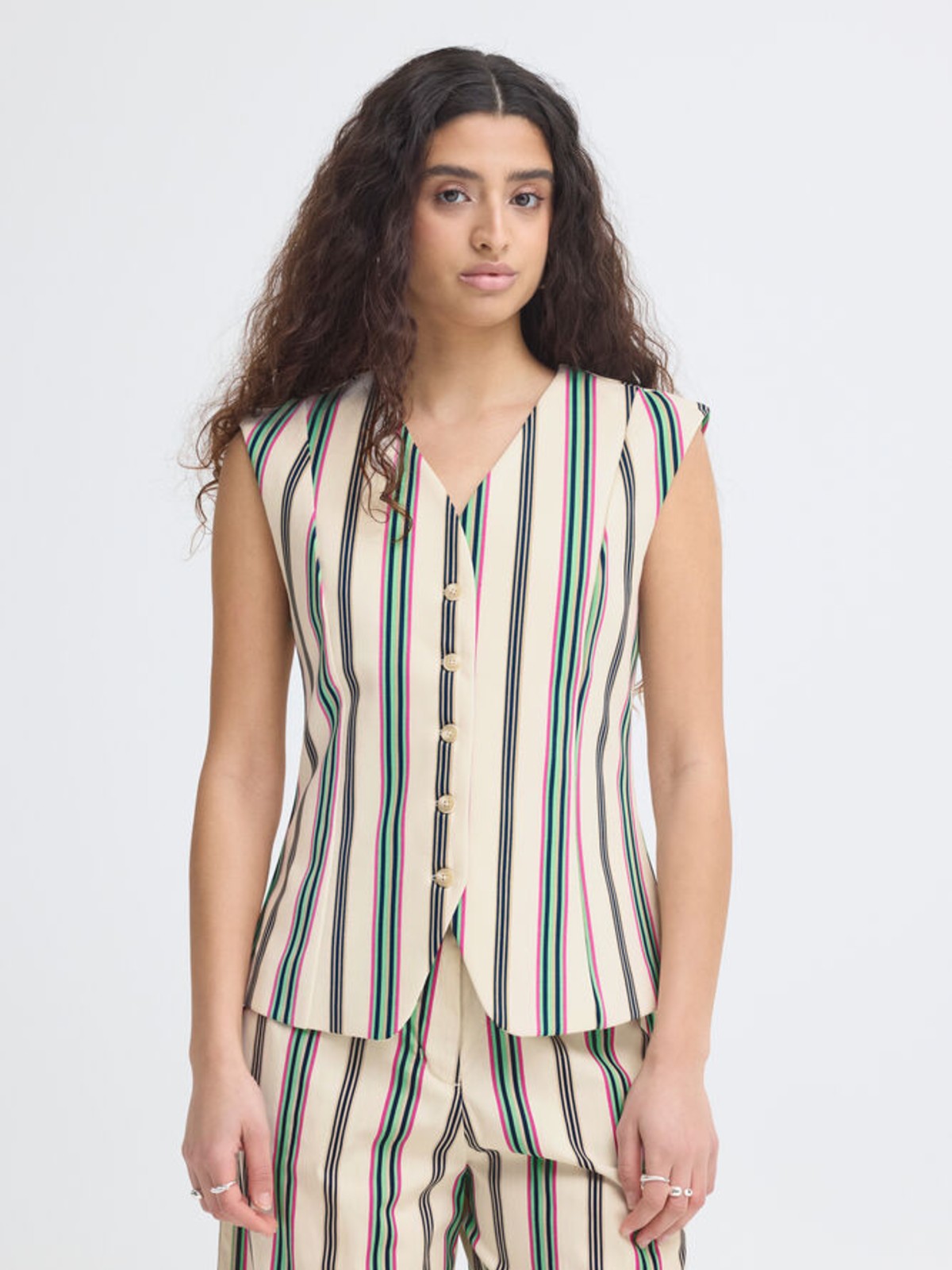 Kate Striped Waistcoat