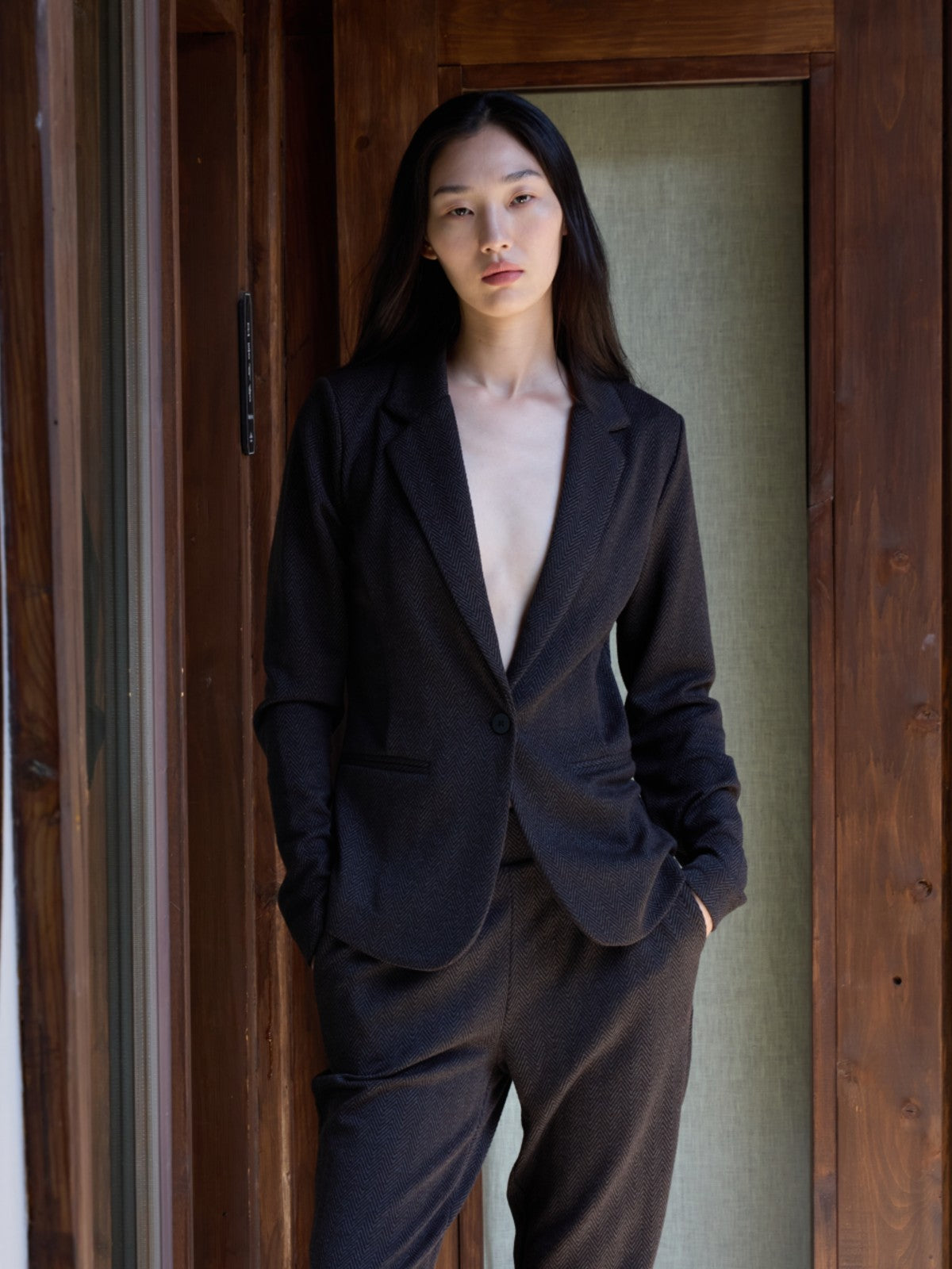 Kate Jacquard Blazer