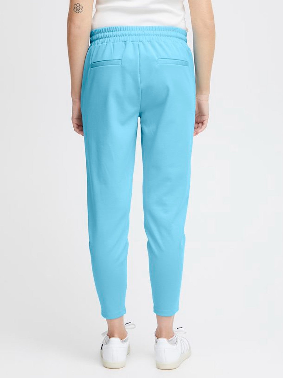 Kate Blue Cropped Pant