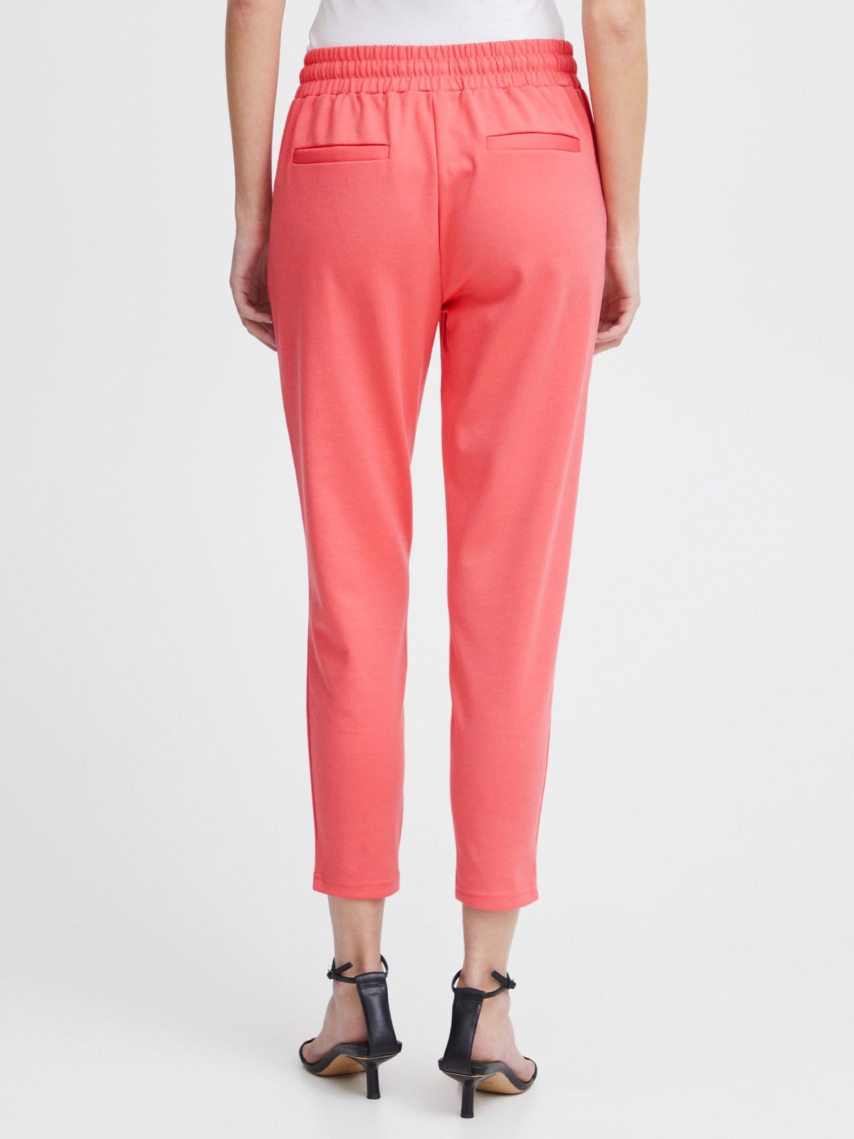 Kate Coral Cropped Pant