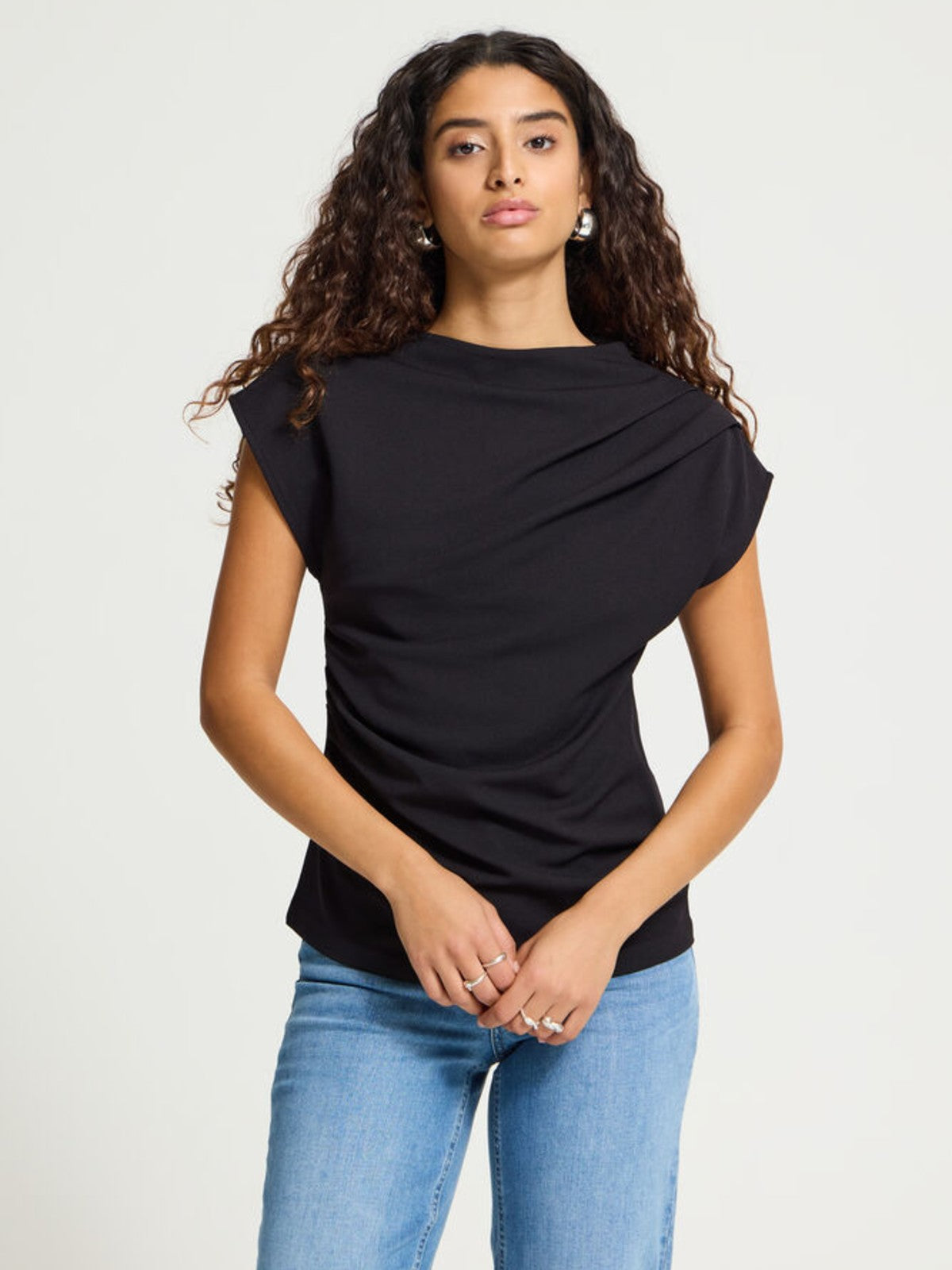 Katine Black Top