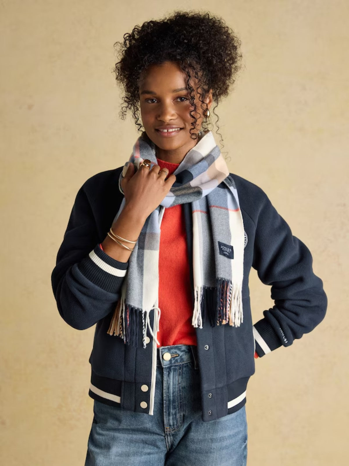 Langtree Cream Scarf