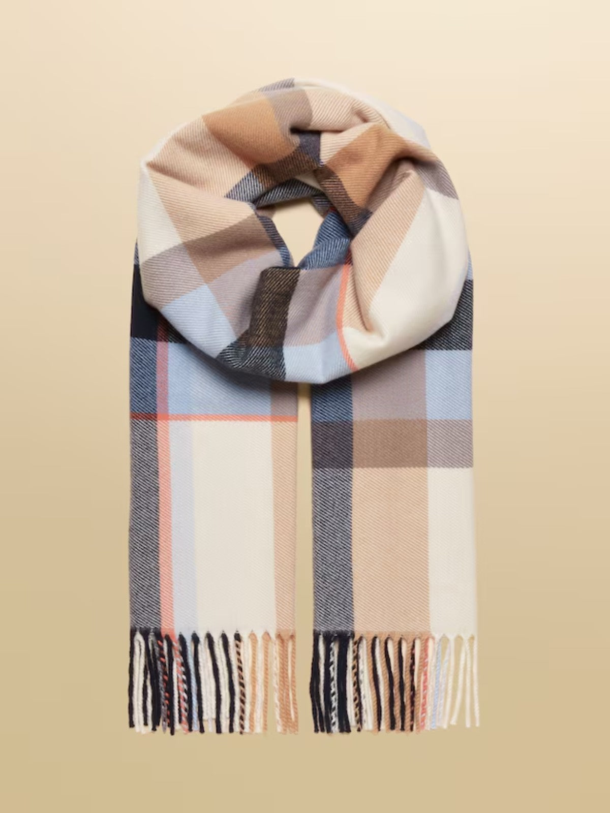 Langtree Cream Scarf