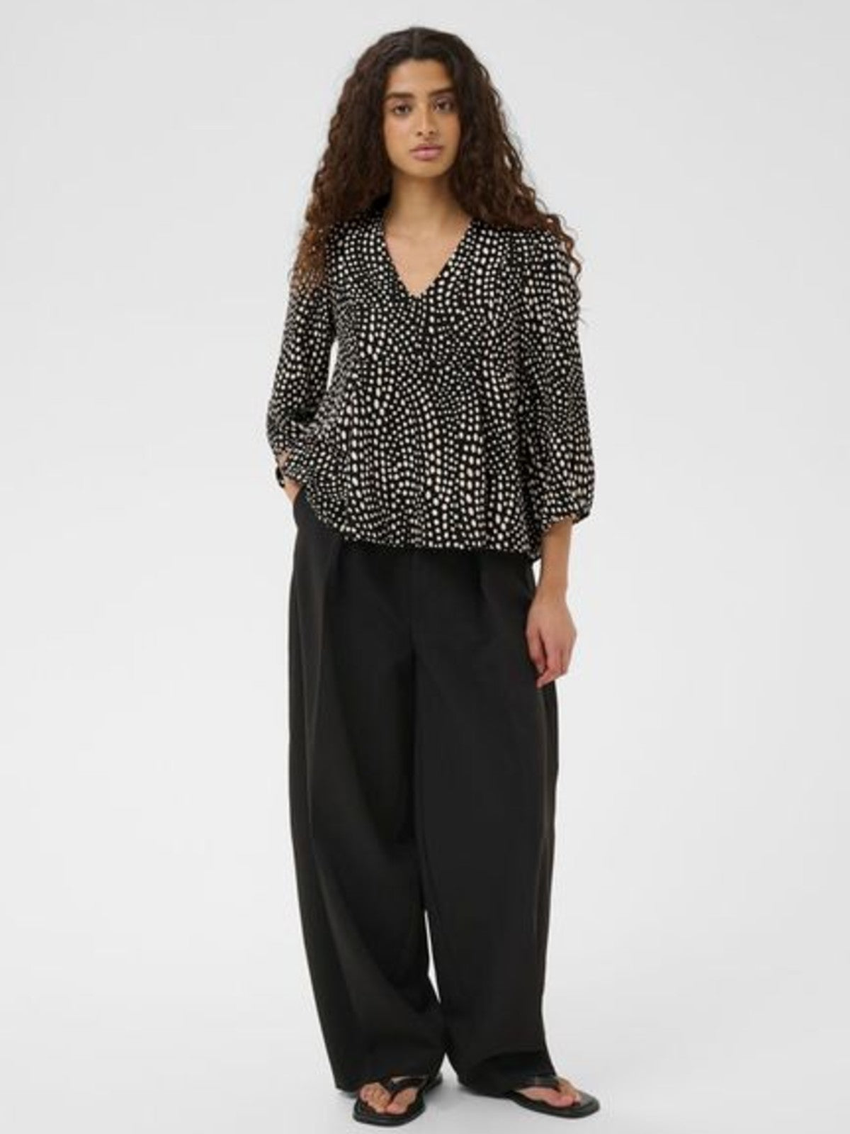 Liberty Dot Blouse