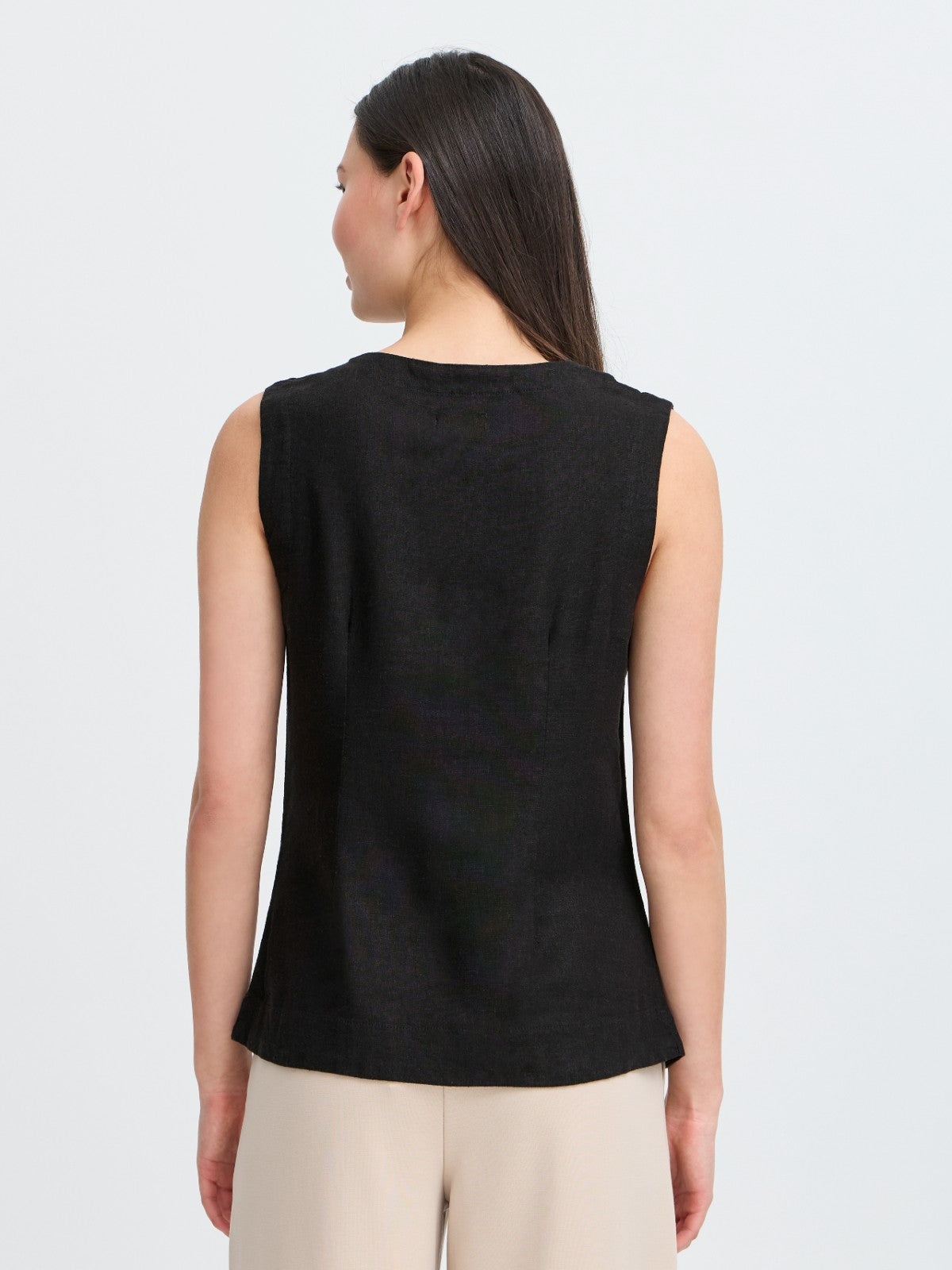 Linno Black Waistcoat
