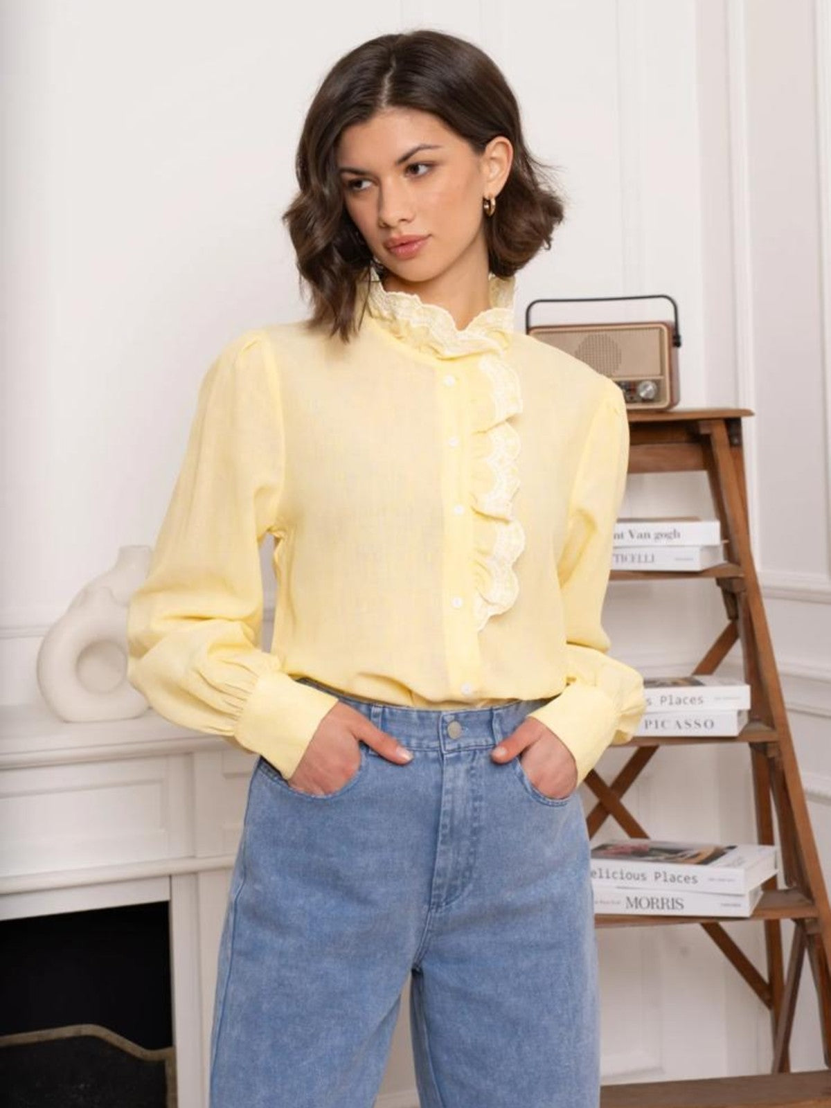 Lucia Lemon Blouse