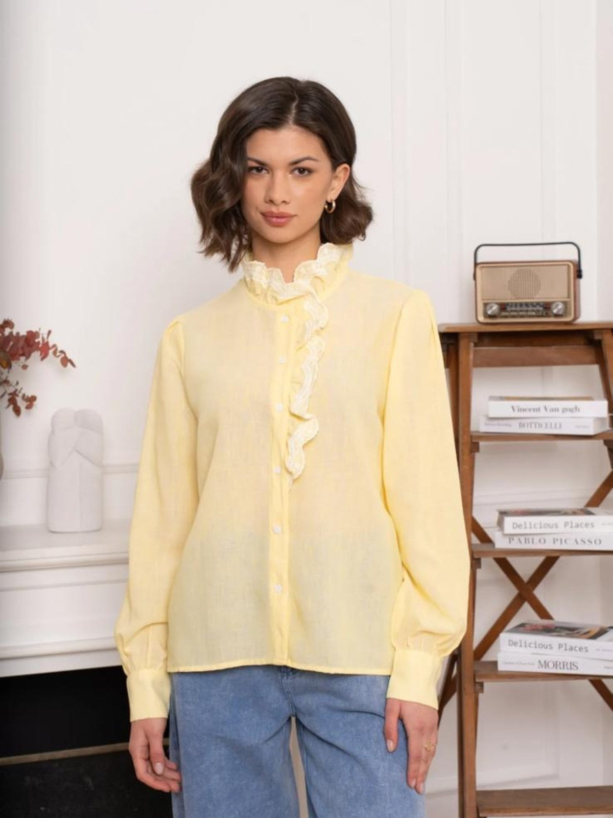 Lucia Lemon Blouse