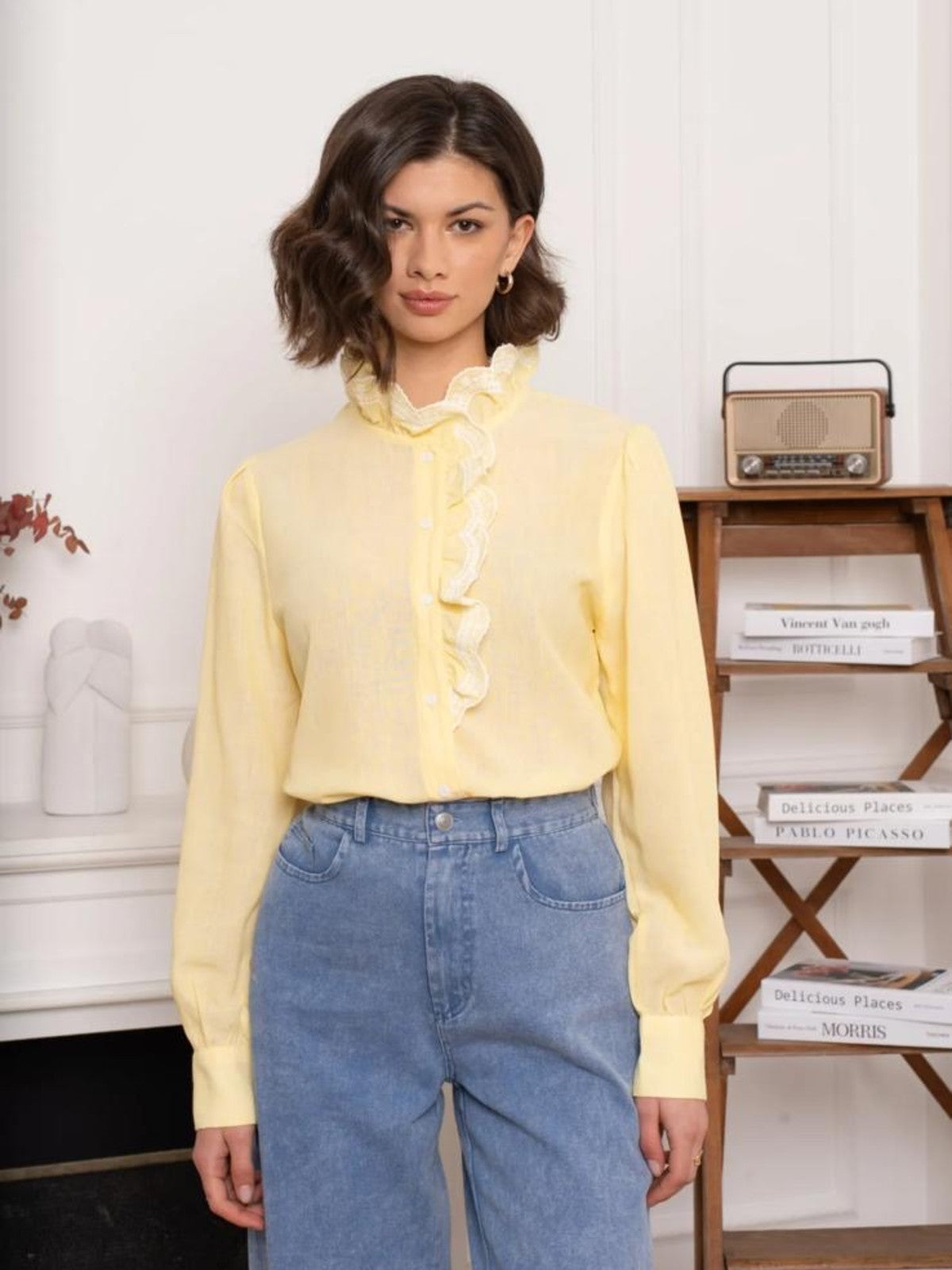 Lucia Lemon Blouse