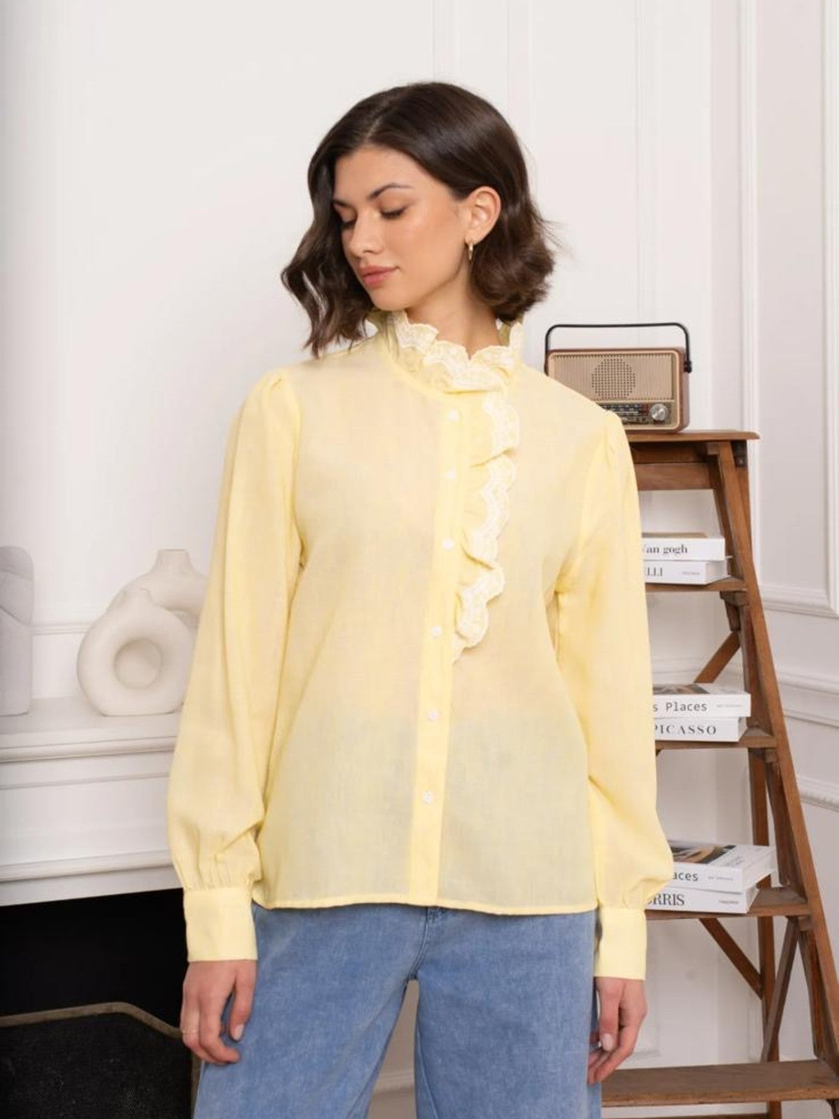 Lucia Lemon Blouse