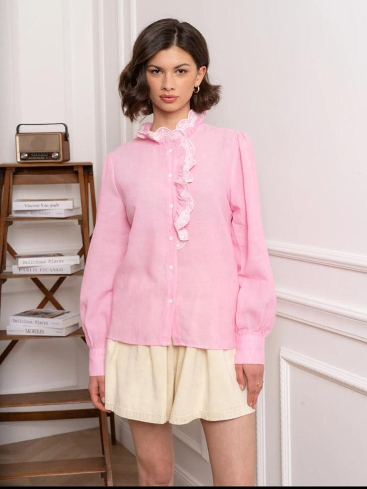 Lucia Pink Blouse