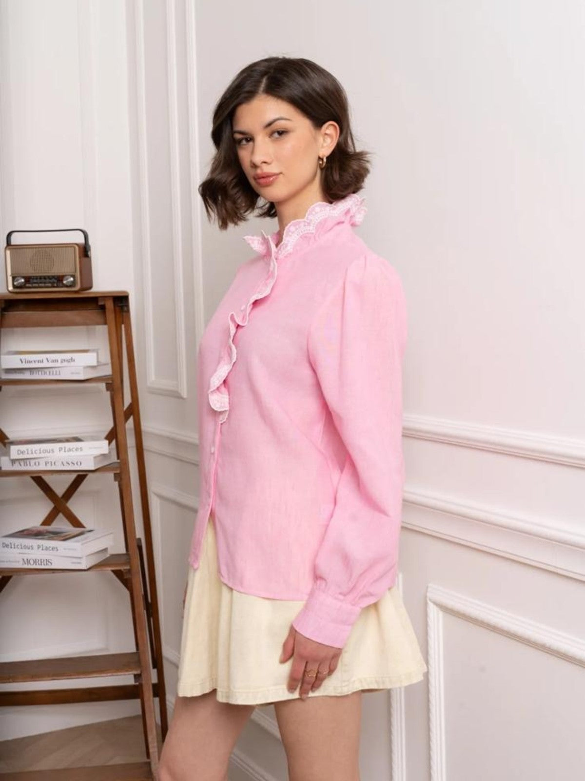 Lucia Pink Blouse