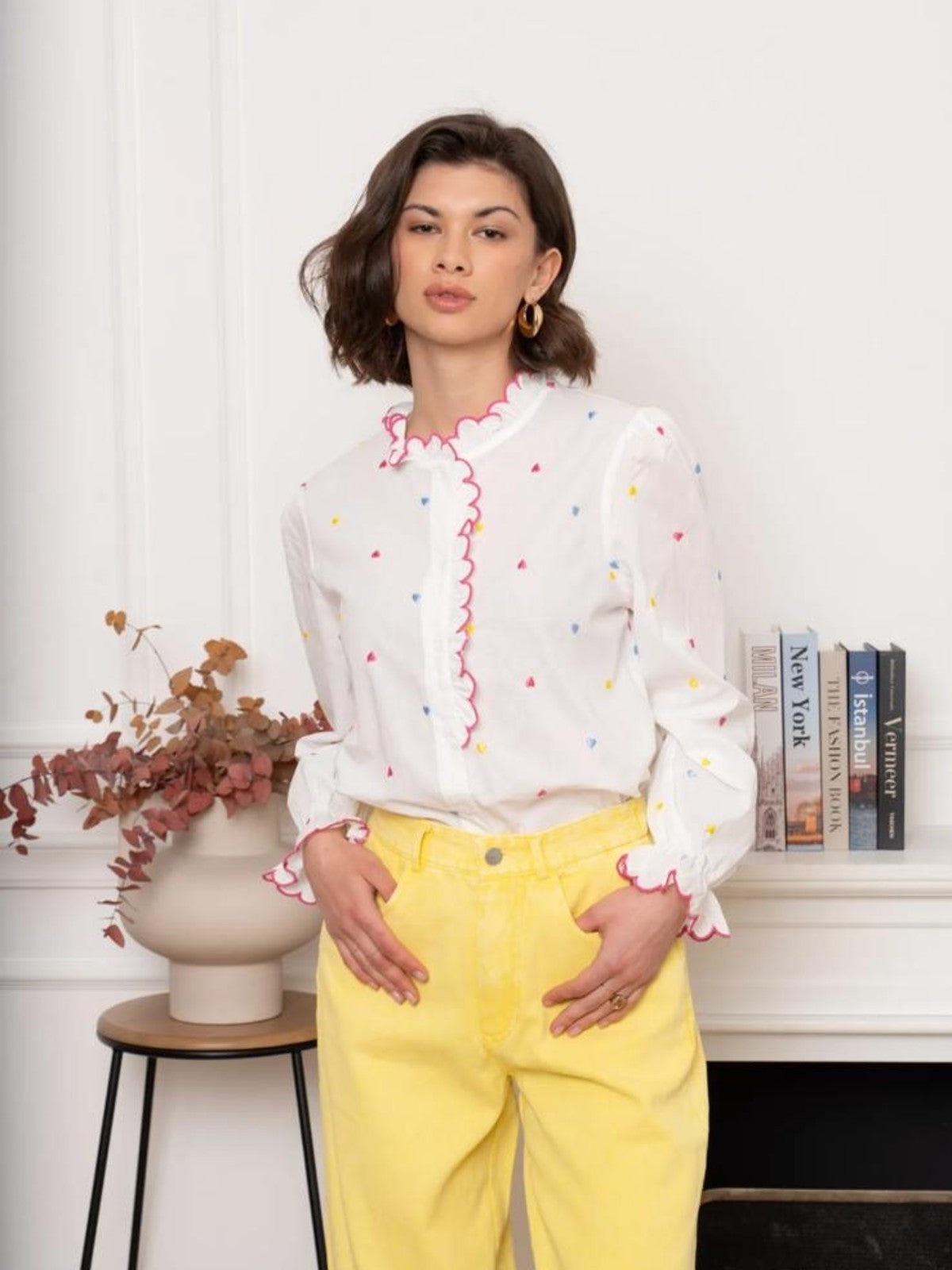 Lucia Patterned Blouse