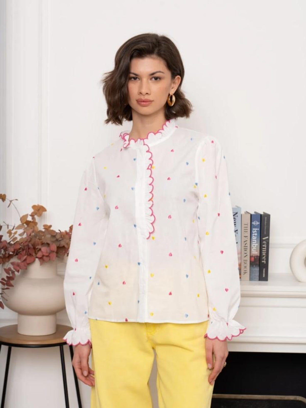 Lucia Patterned Blouse