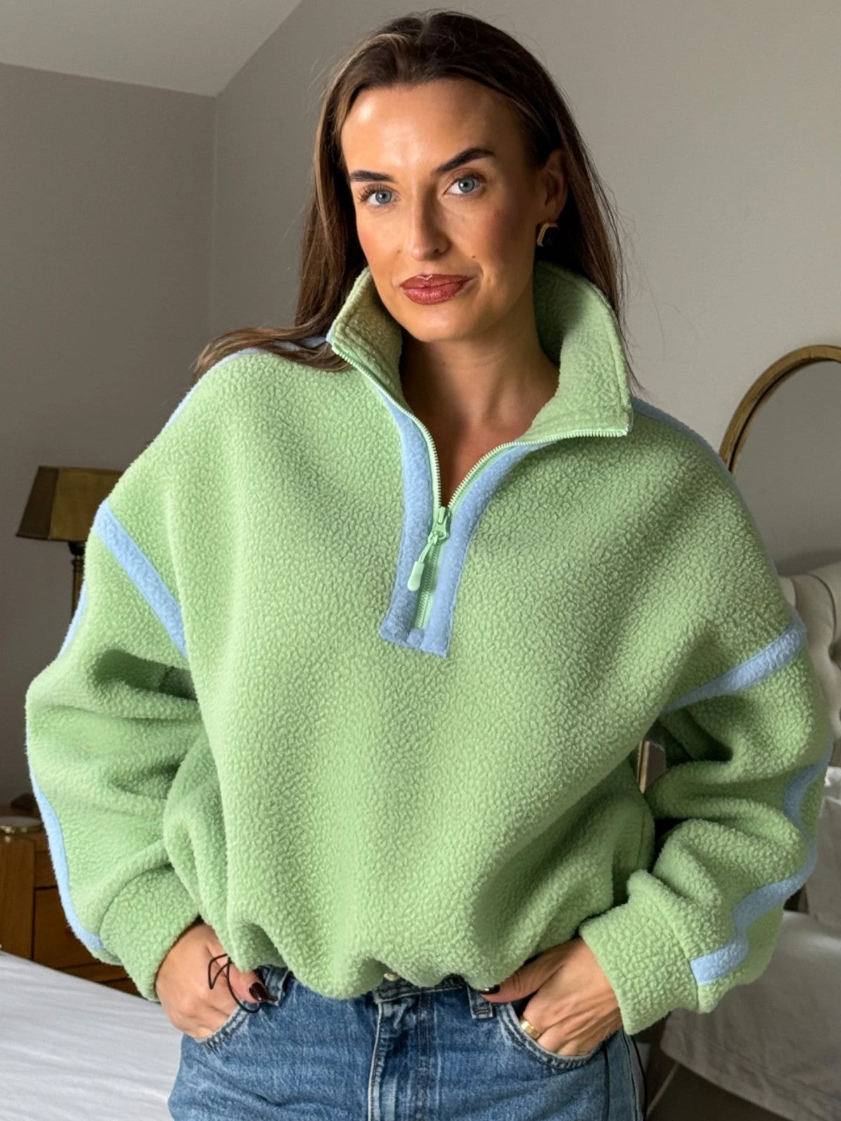 Lulu Sage Fleece