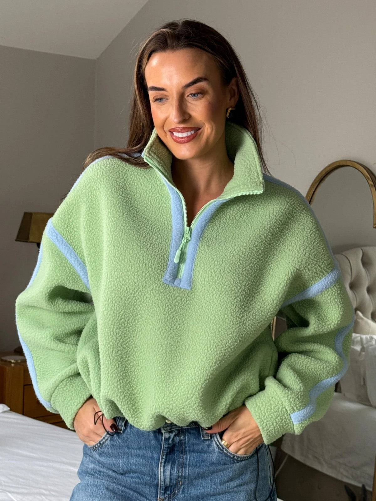 Lulu Sage Fleece