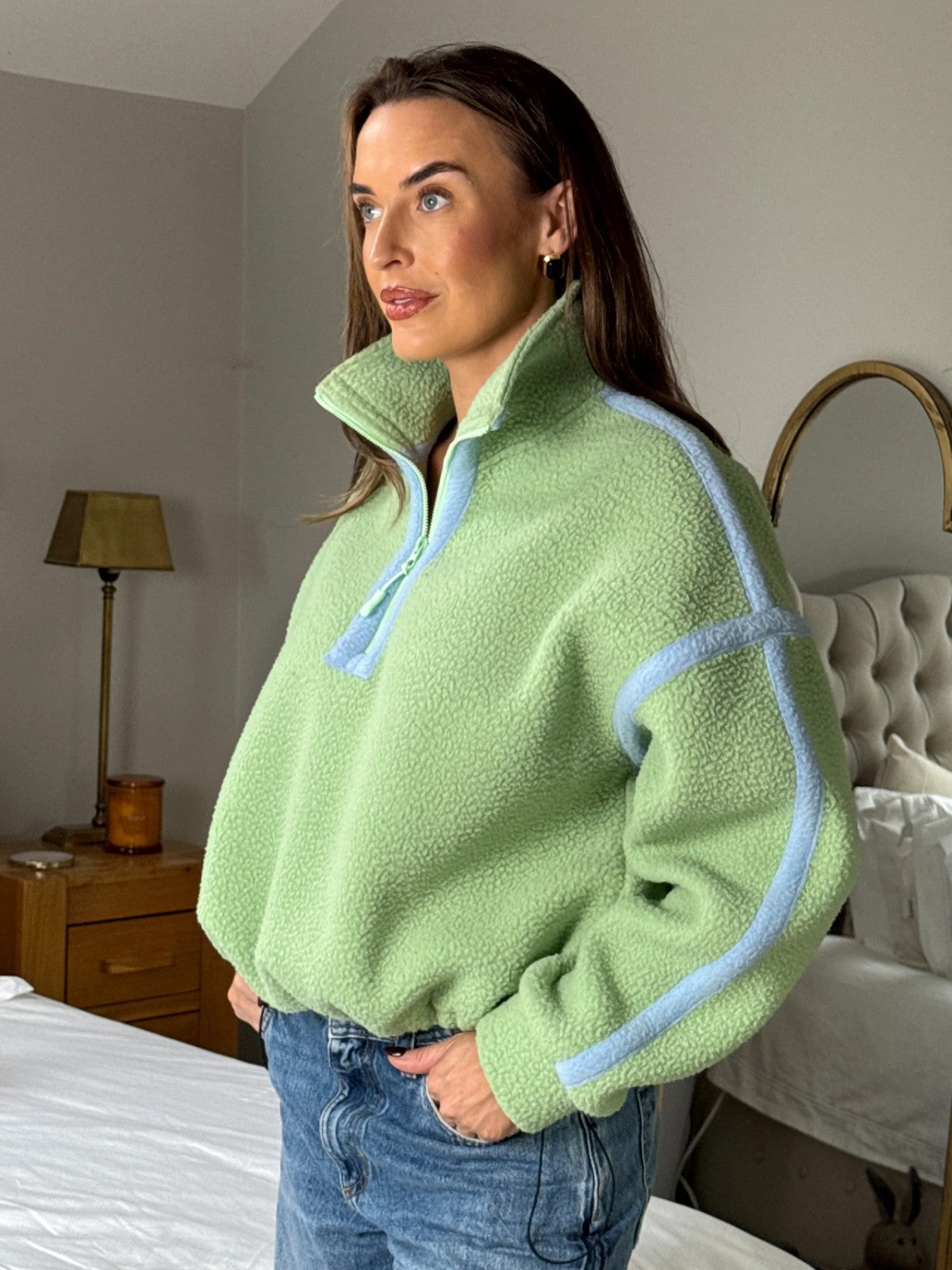 Lulu Sage Fleece