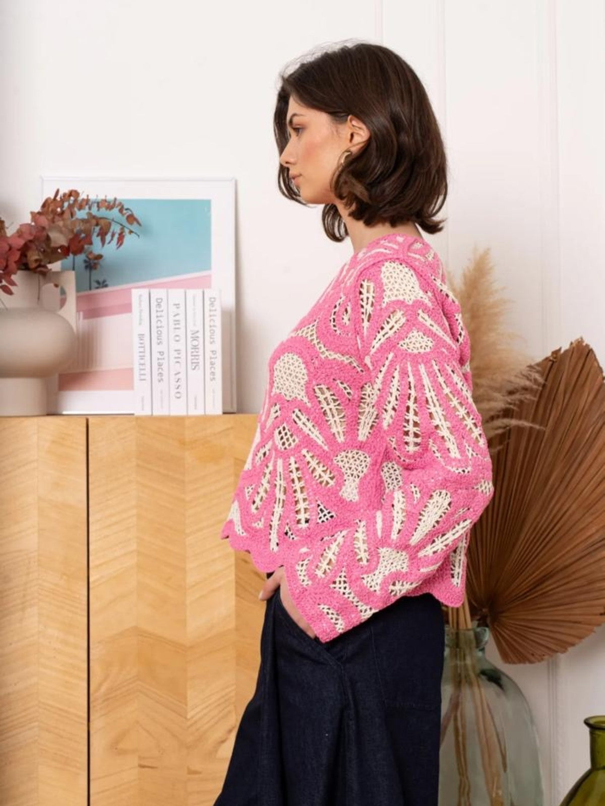 Lydia Pink Top