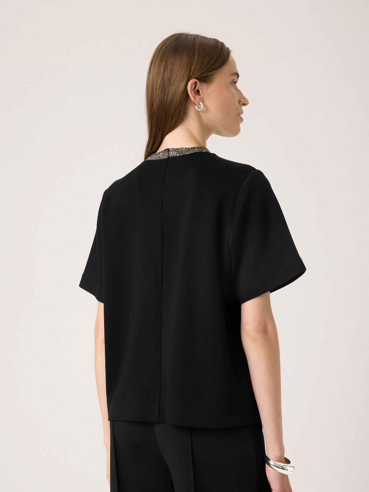 Marigold Embellished Tee