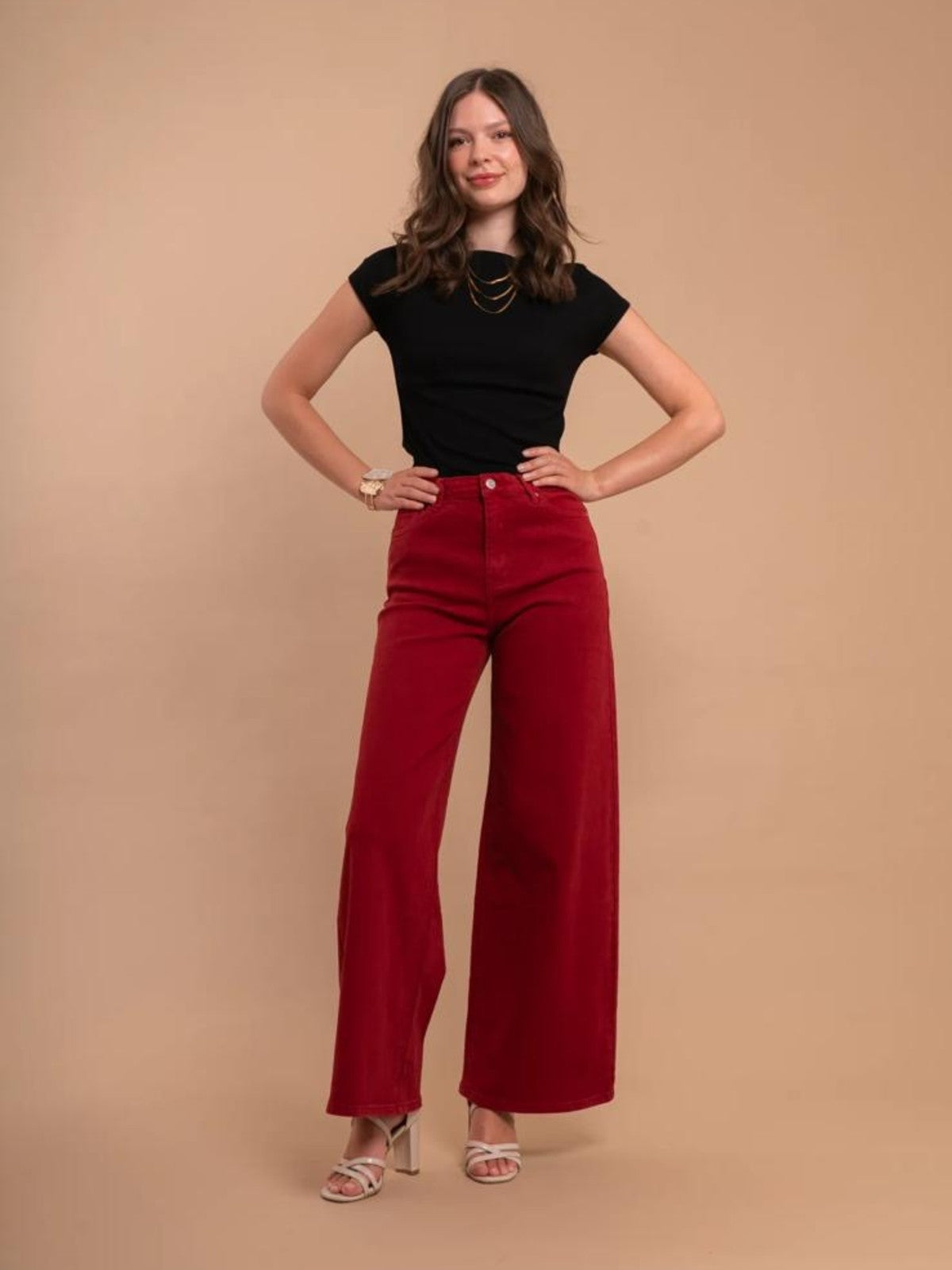 Mia Red Jean
