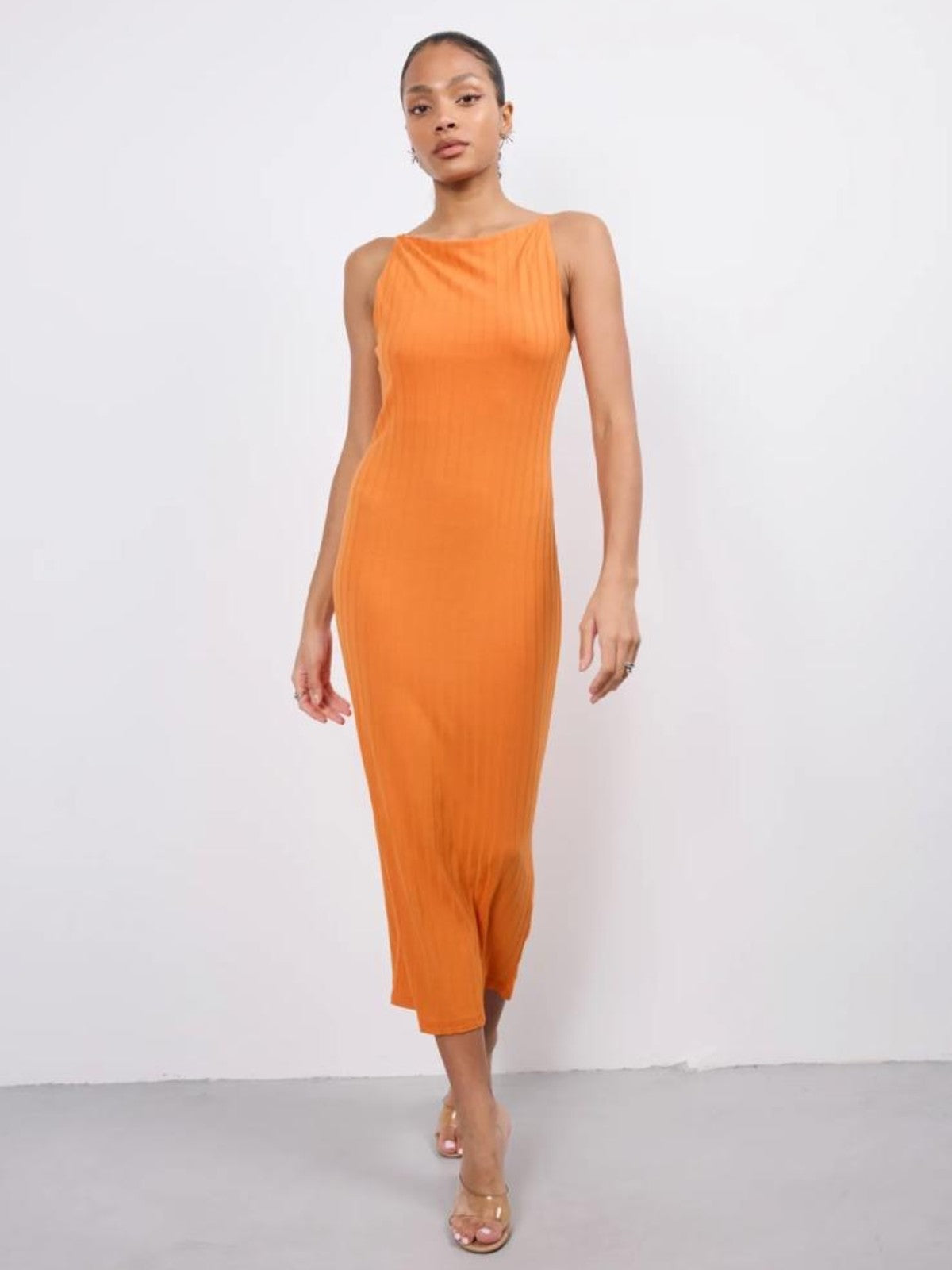 Molly Orange Dress
