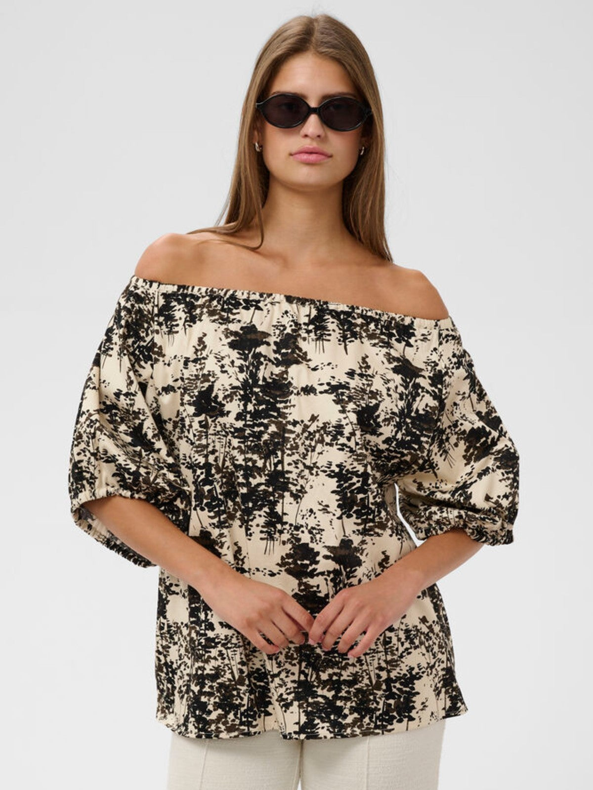 Naelle Printed Blouse