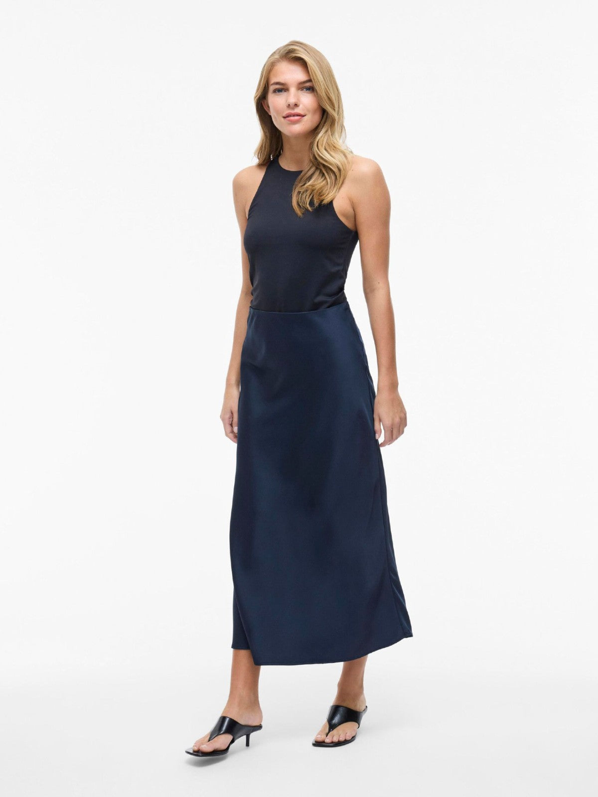 Viellette Navy Skirt