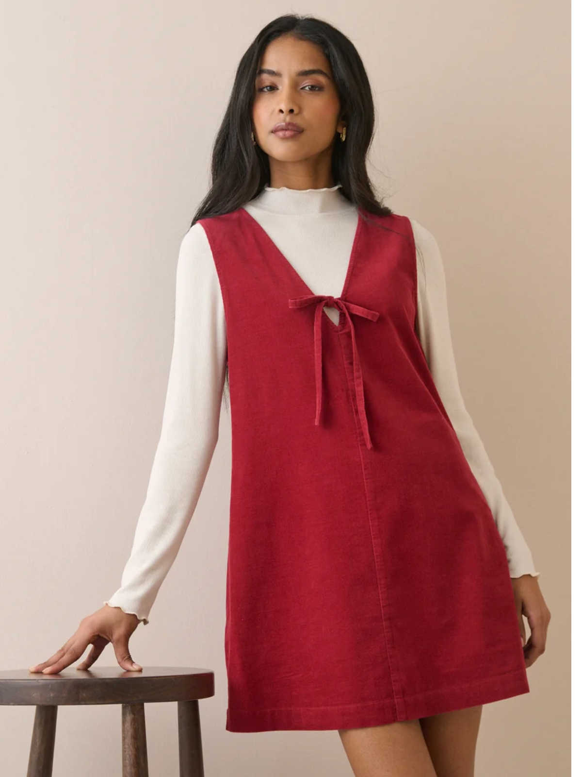 Nila Cord Pinafore